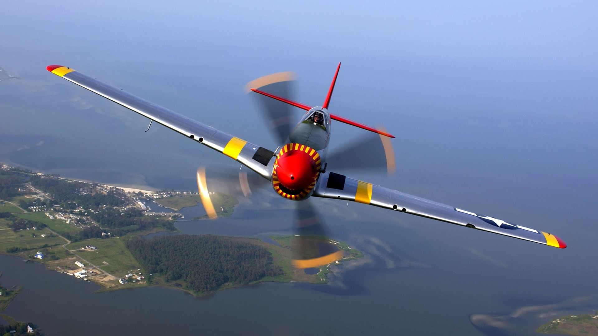 P 51 Mustang - HD Wallpaper 