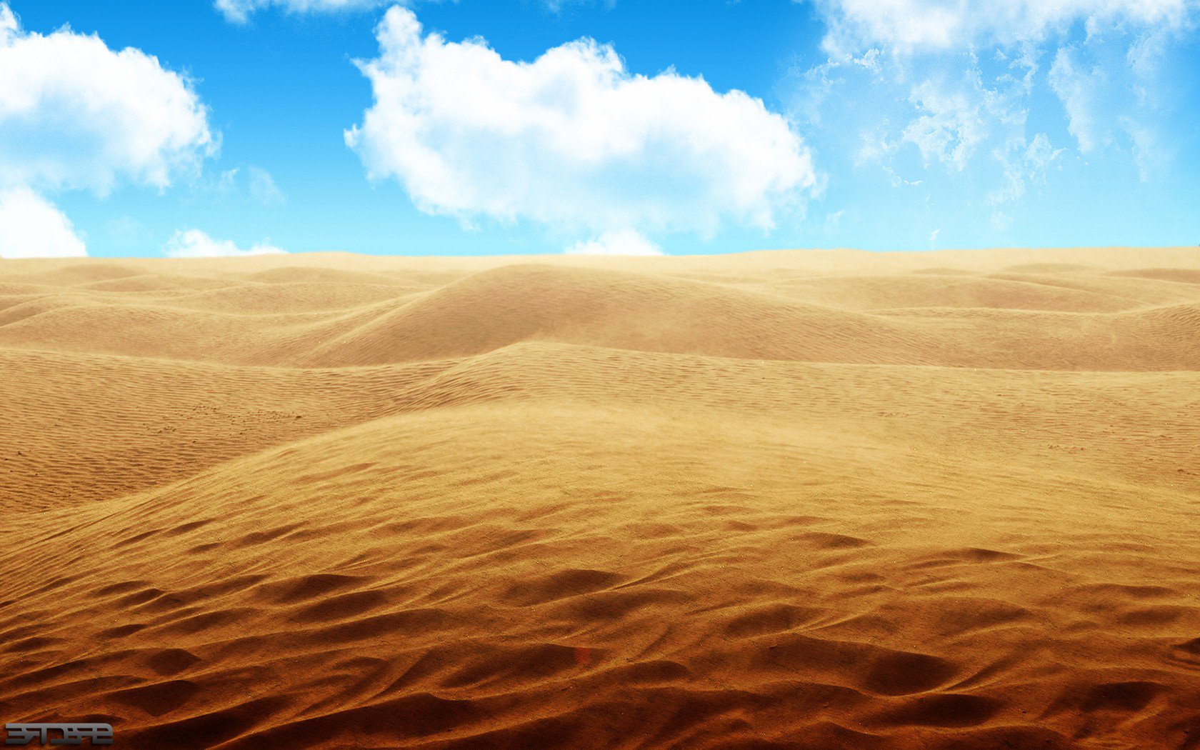 Sky Desert - HD Wallpaper 
