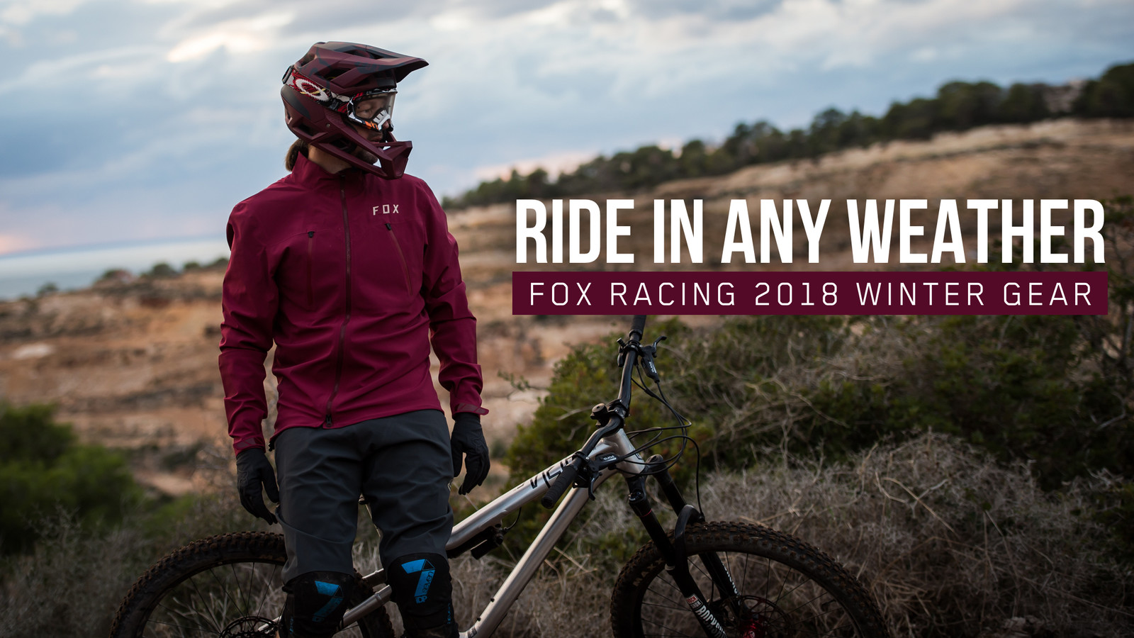 Ride In Any Weather - Fox Racing 2018 Mtb - HD Wallpaper 