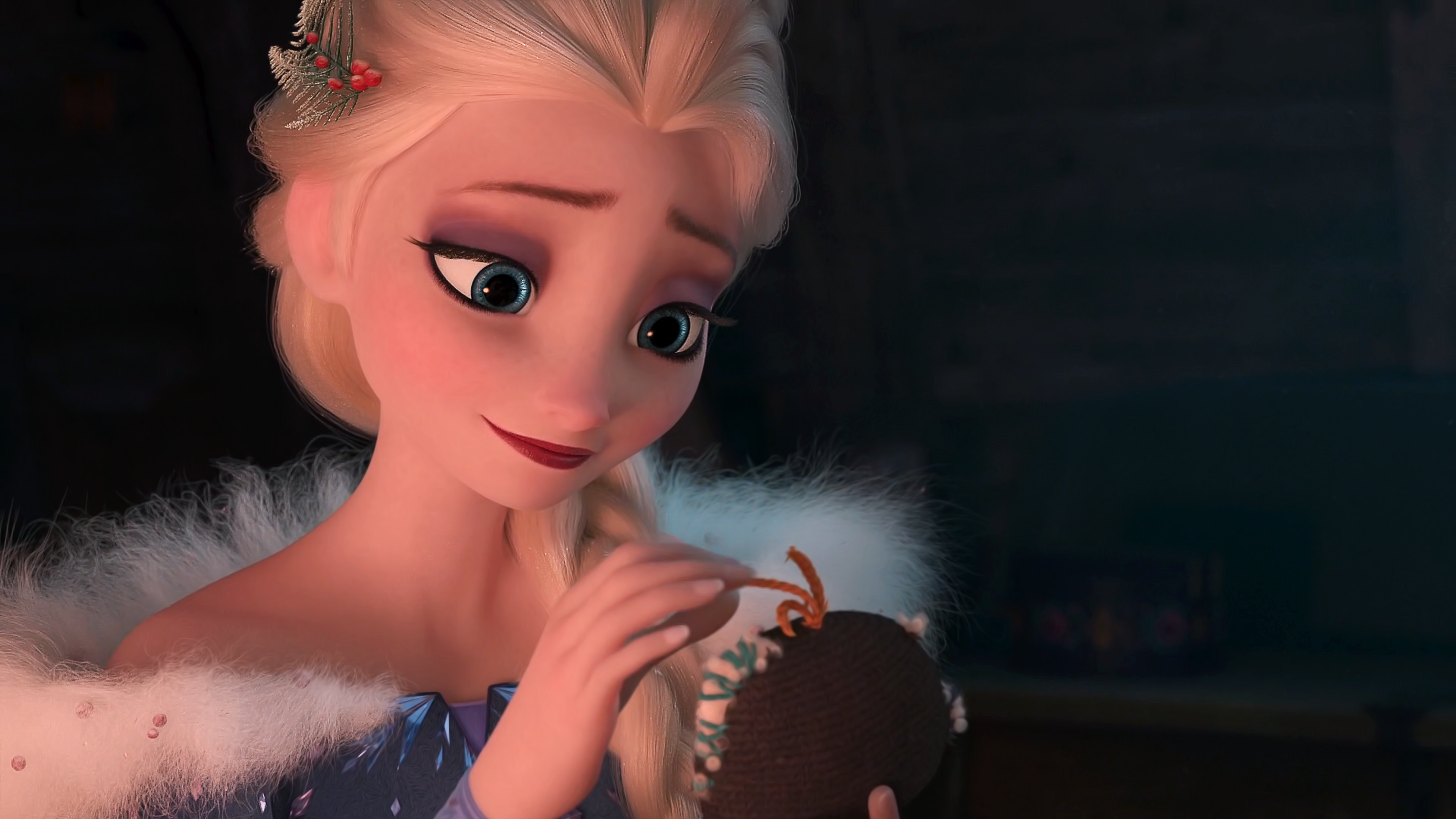 Elsa Olaf's Frozen Adventure - HD Wallpaper 