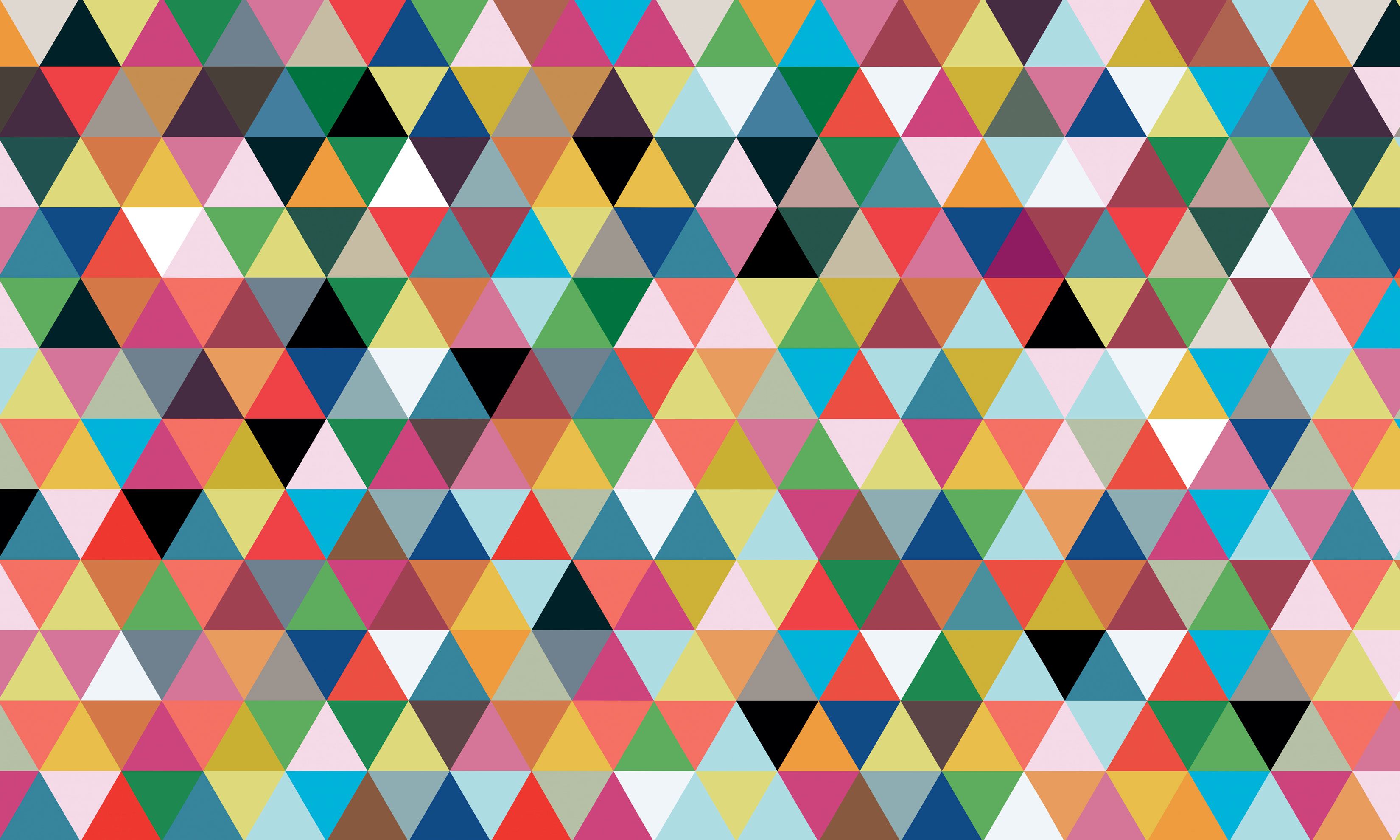 Triangle Pattern - HD Wallpaper 