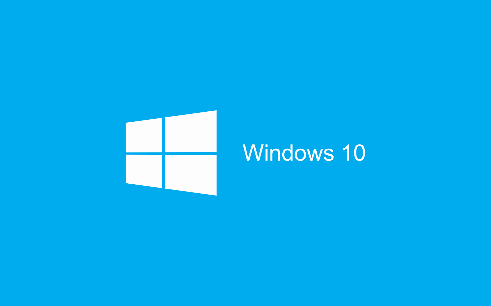 Windows 10 White Logo - HD Wallpaper 