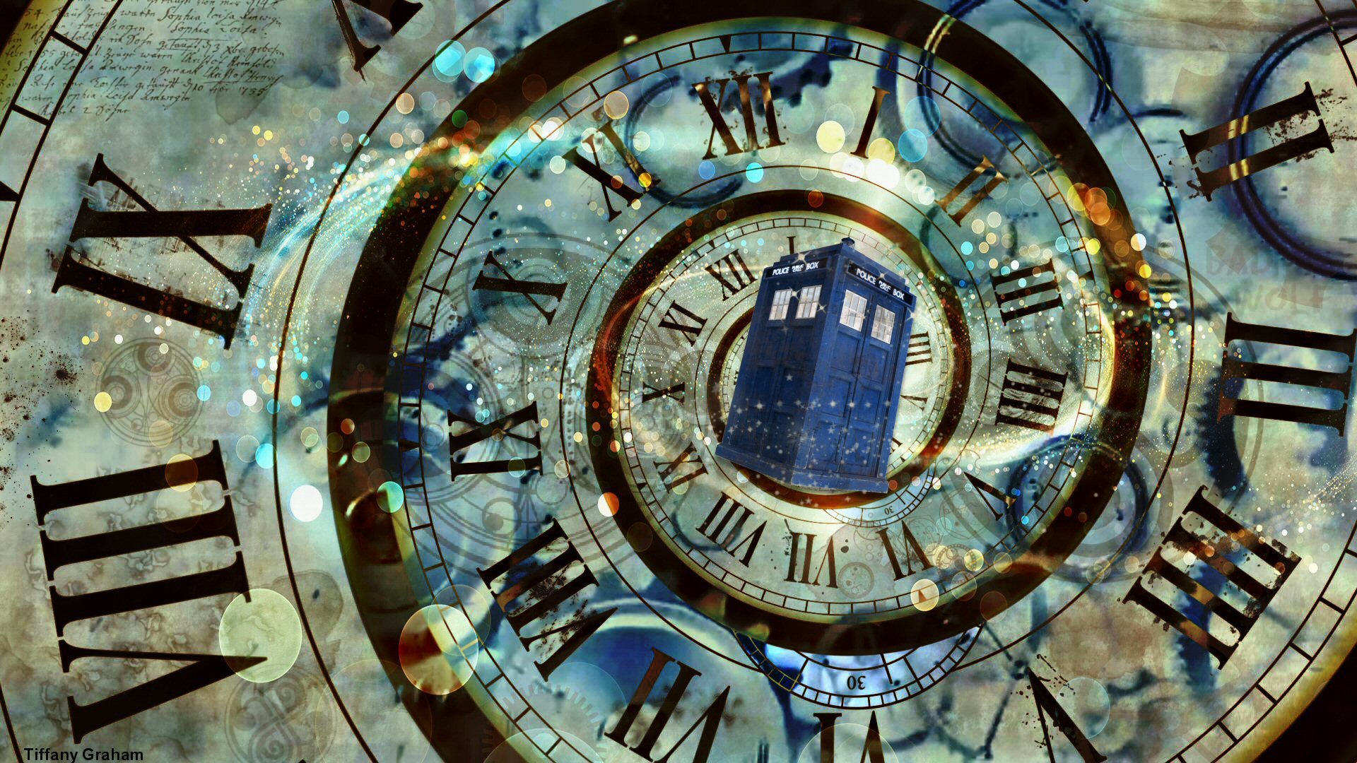 Lost In Time - Doctor Who Background Tardis - HD Wallpaper 