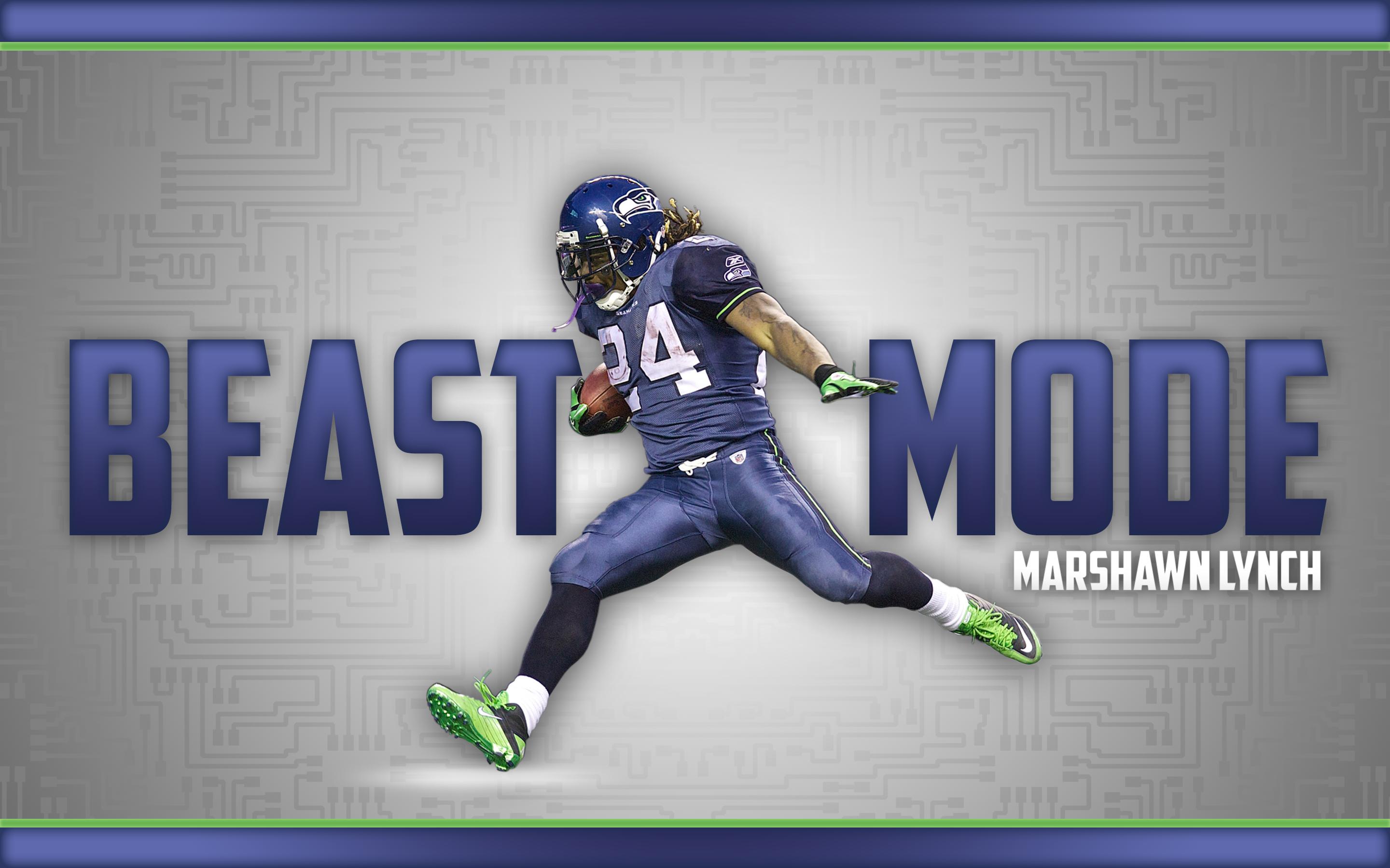 Marshawn Lynch - HD Wallpaper 