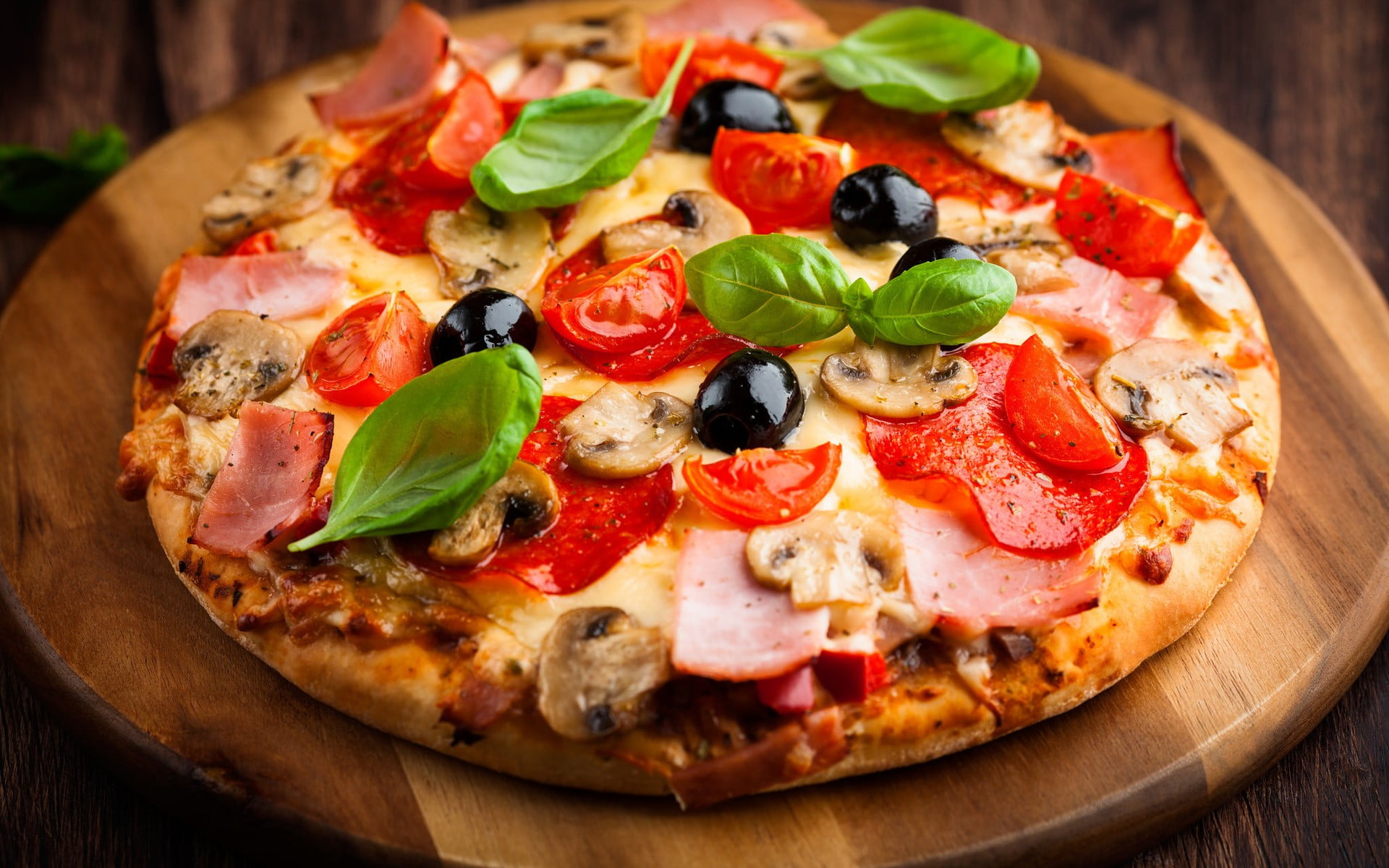 Italy Pizza - HD Wallpaper 