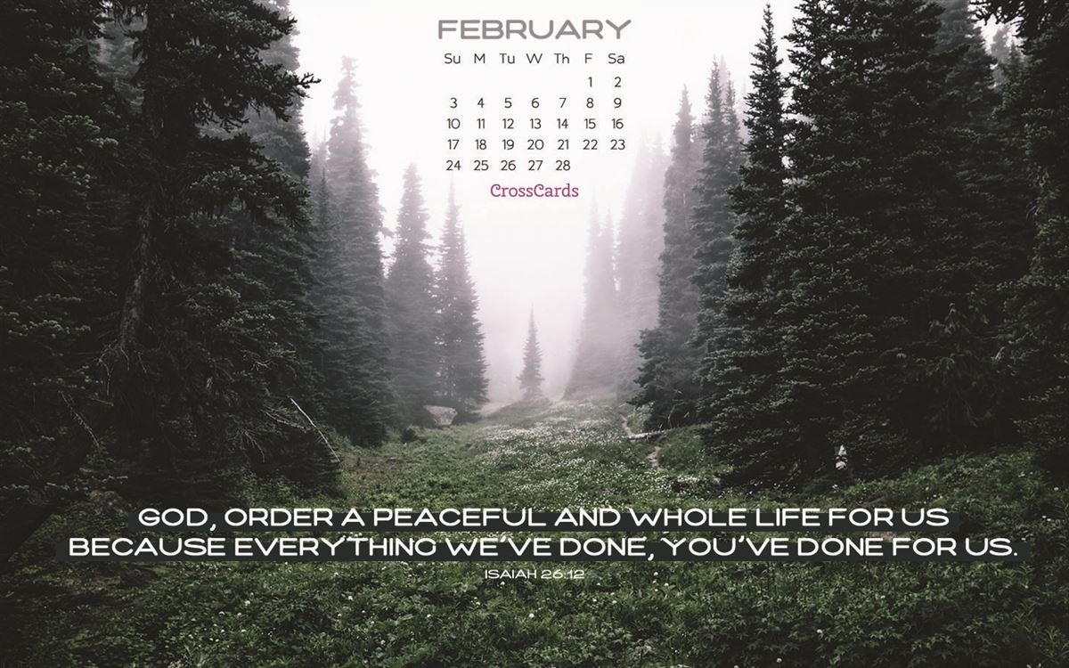 February 2019 - Isaiah 26 - - Firavunun Başı Bile Ağrımadı - HD Wallpaper 