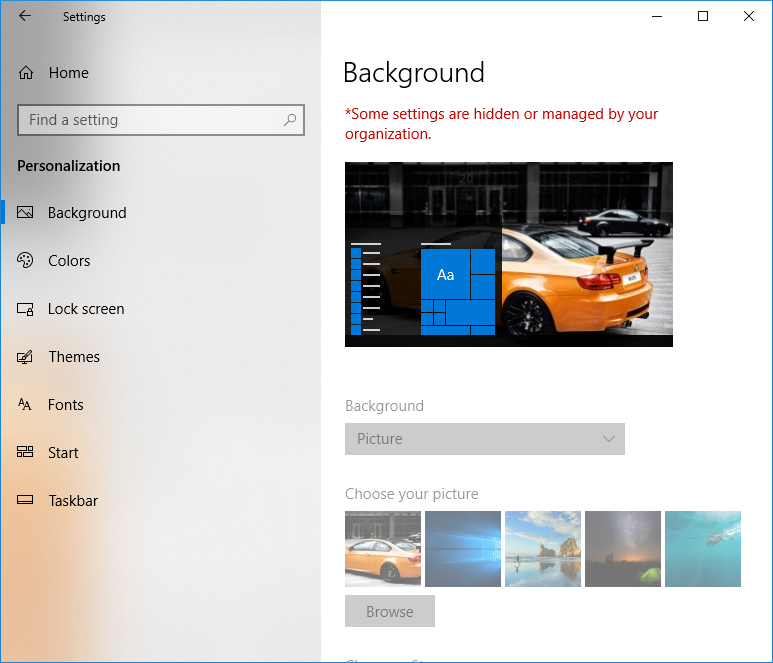 เปลี่ยน Background Windows 10 - HD Wallpaper 