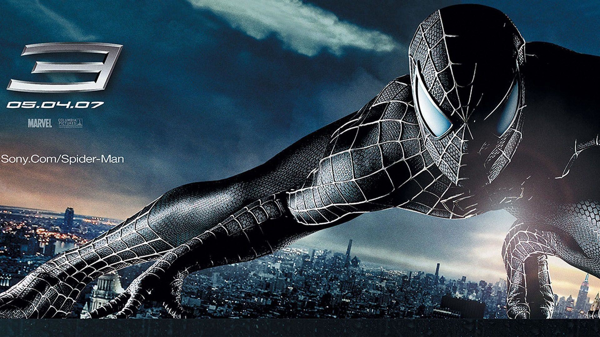 Spiderman 10 Wallpaper - Spiderman Black Full Hd - HD Wallpaper 