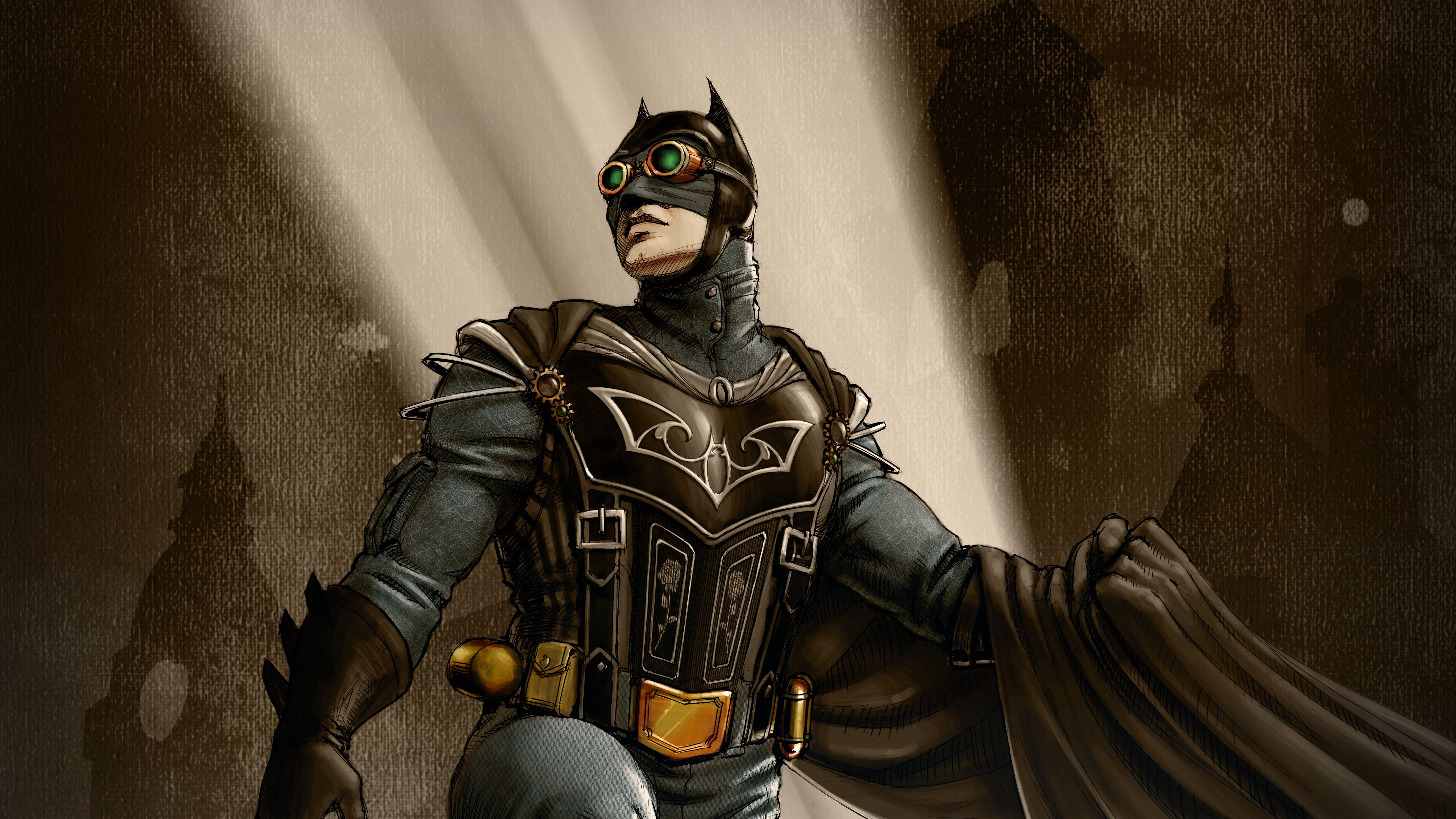 Steampunk Batman - HD Wallpaper 
