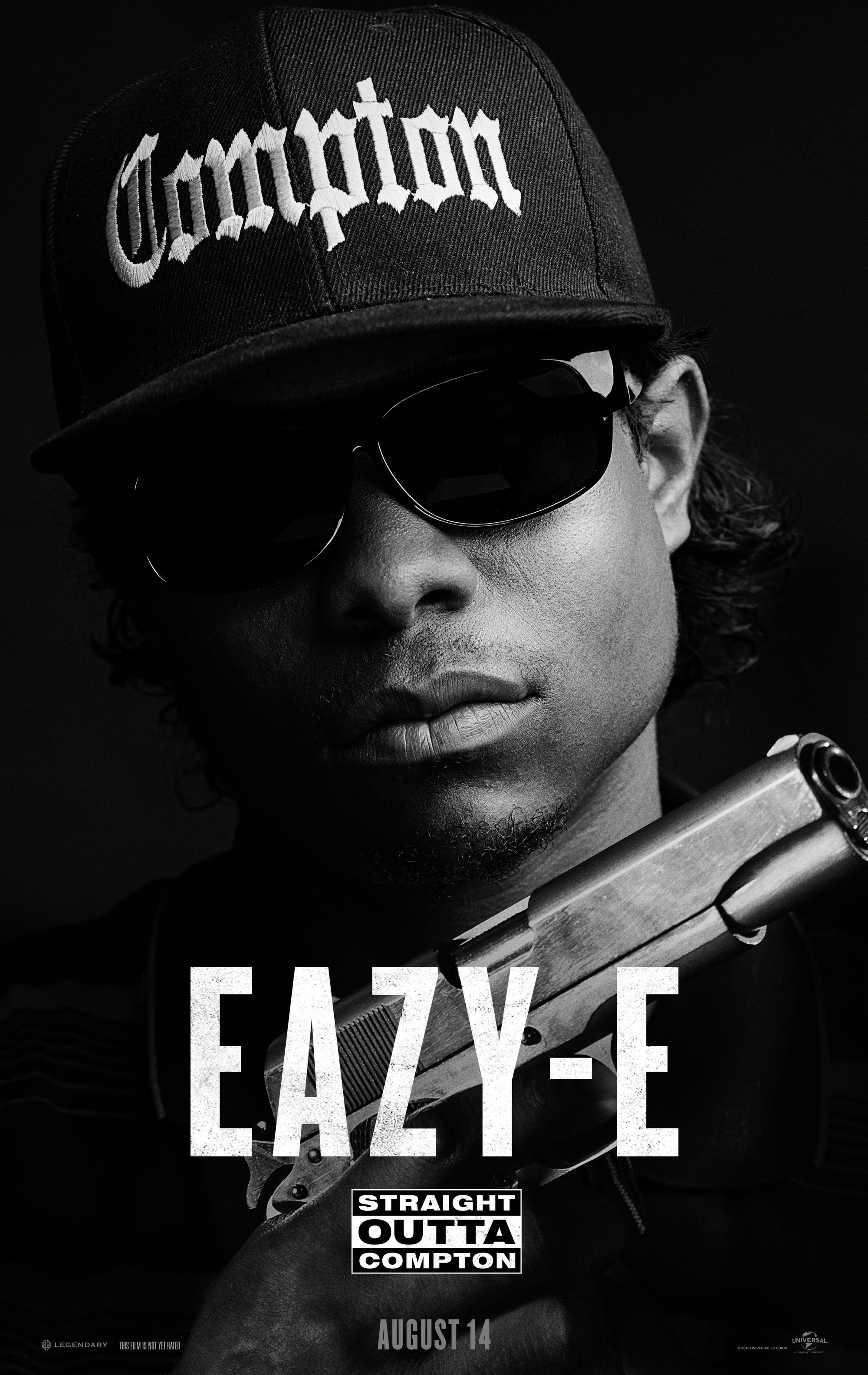 Straight Outta Compton Rap Rapper Hip Hop Gangsta Nwa - Eazy E Straight Outta Compton Poster - HD Wallpaper 