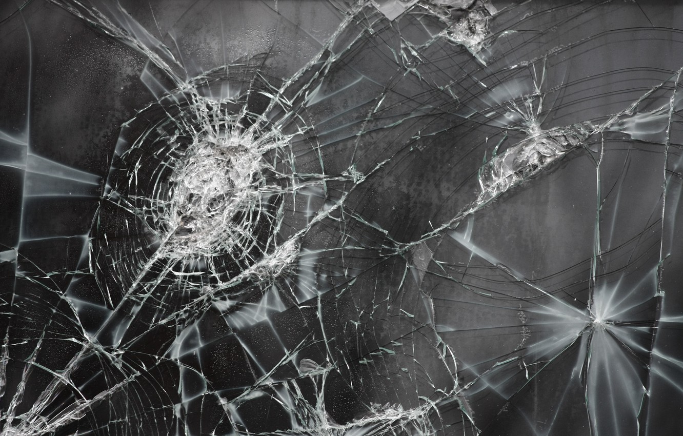 Photo Wallpaper Glass, Cracked, Texture, Broken, Wallpaper - Broken Glass Texture Hd - HD Wallpaper 
