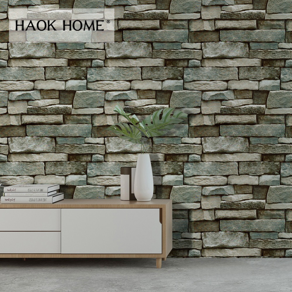 Grey Brick Peel And Stick - HD Wallpaper 