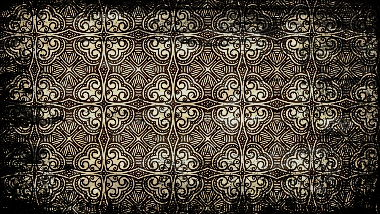Black And Brown Seamless Vintage Grunge Wallpaper Pattern - Wallpaper - HD Wallpaper 
