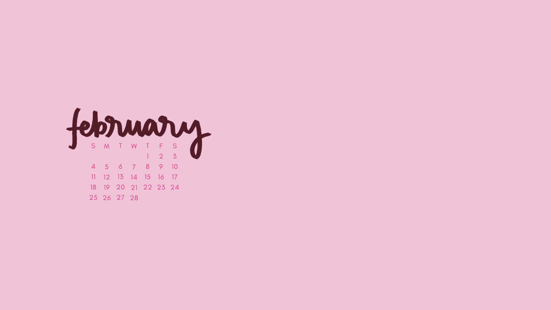 February 2018 Wallpapers & Folder Icons - HD Wallpaper 