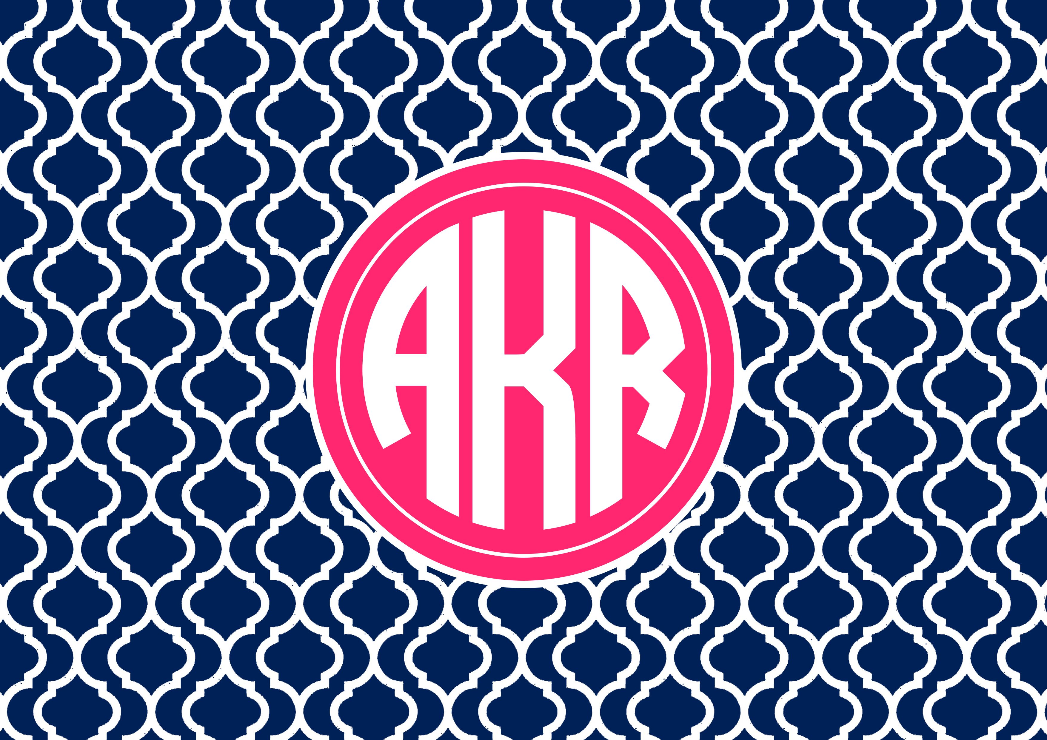Wallpapers, Monograms And Monogram Wallpaper On Wallpaper - Monogram Background - HD Wallpaper 