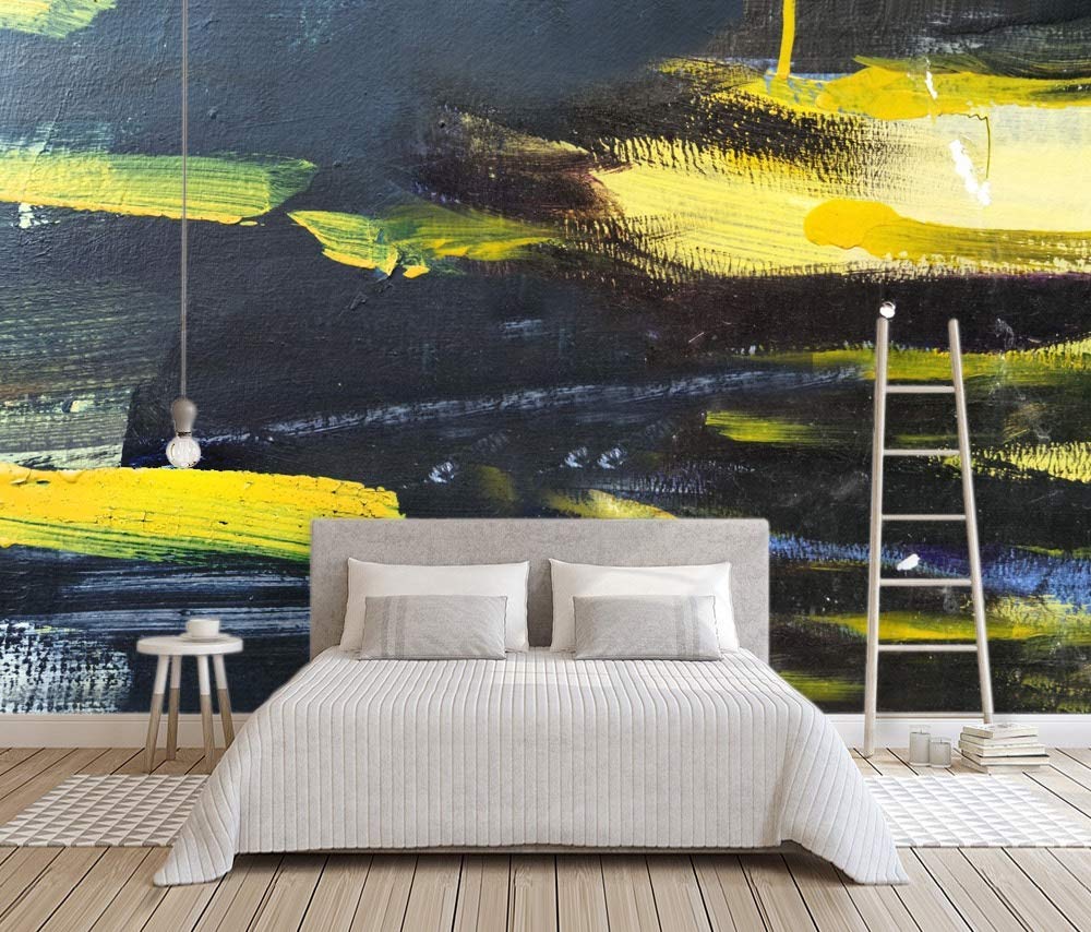Abstract Wall Mural Painted - HD Wallpaper 