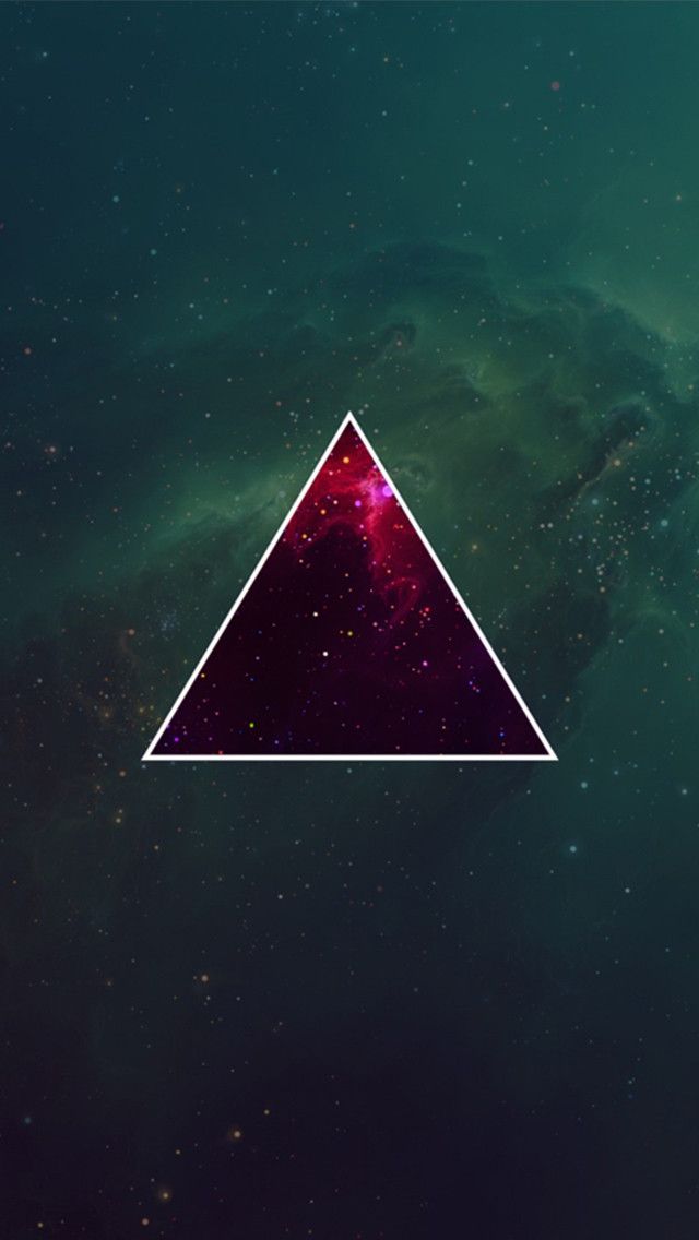 Triangle Wallpaper For Iphone - HD Wallpaper 
