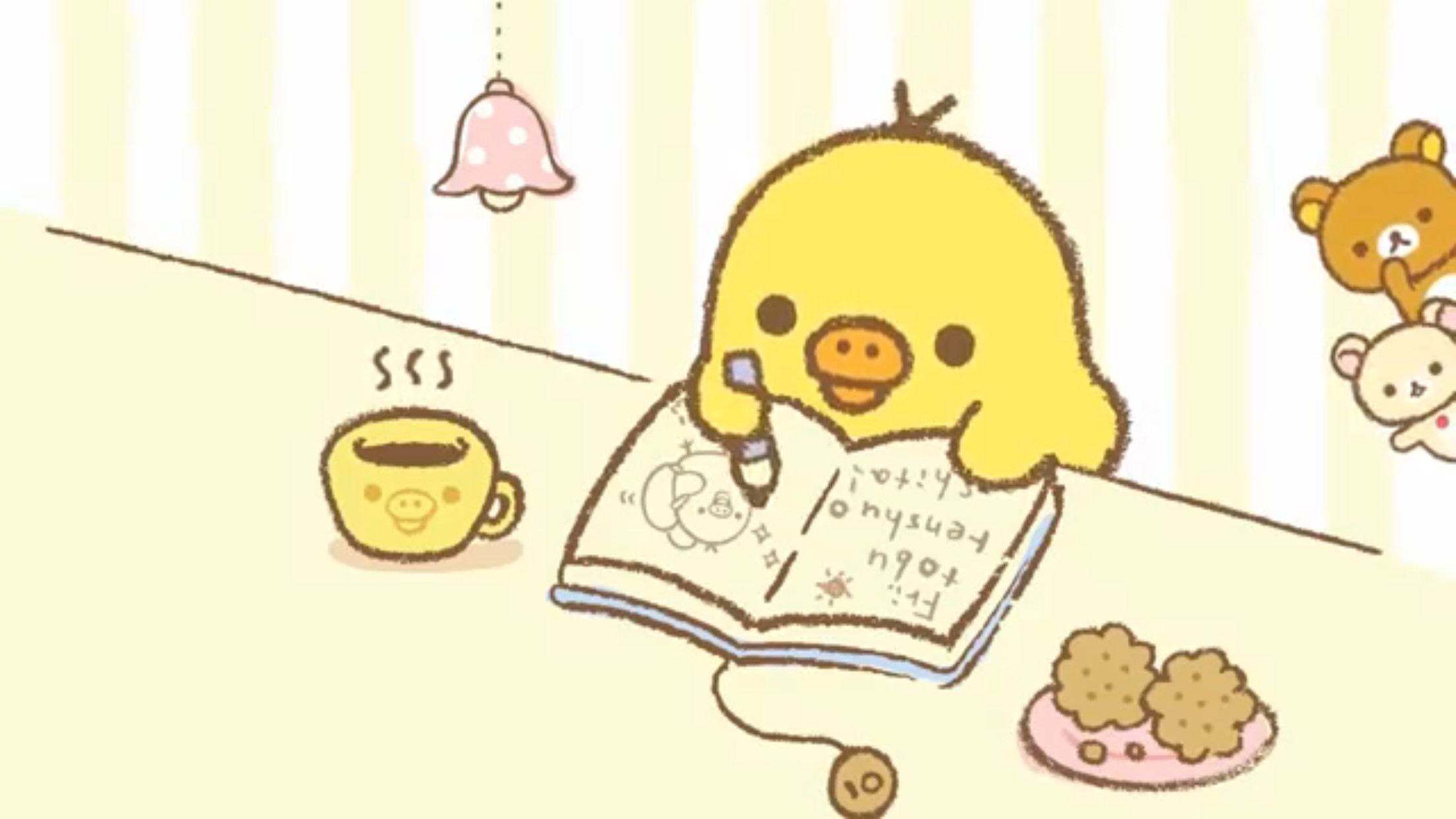 2208x1242, Quickly Put Small Fresh Rilakkuma Wallpaper - Rilakkuma Wallpaper Desktop - HD Wallpaper 