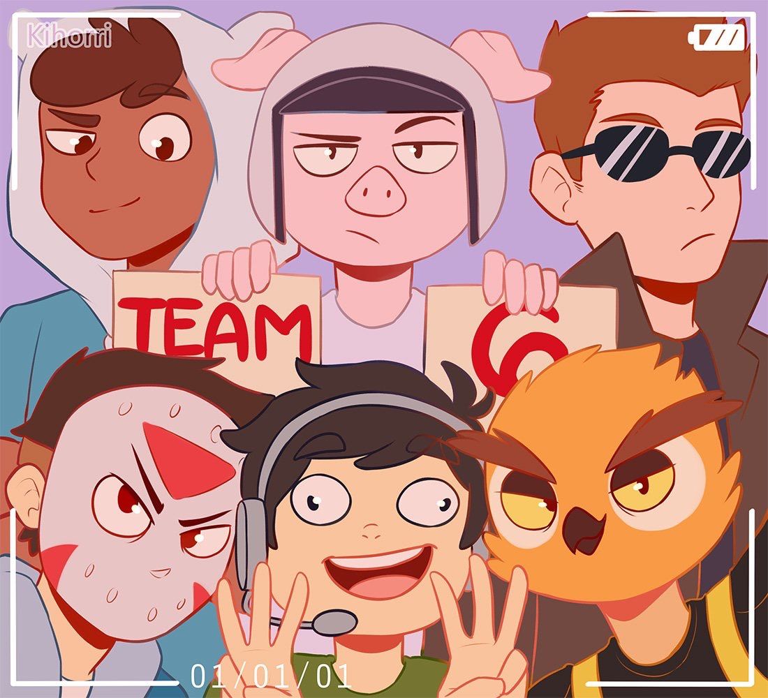 Team 6 Vanoss Fan Art - HD Wallpaper 