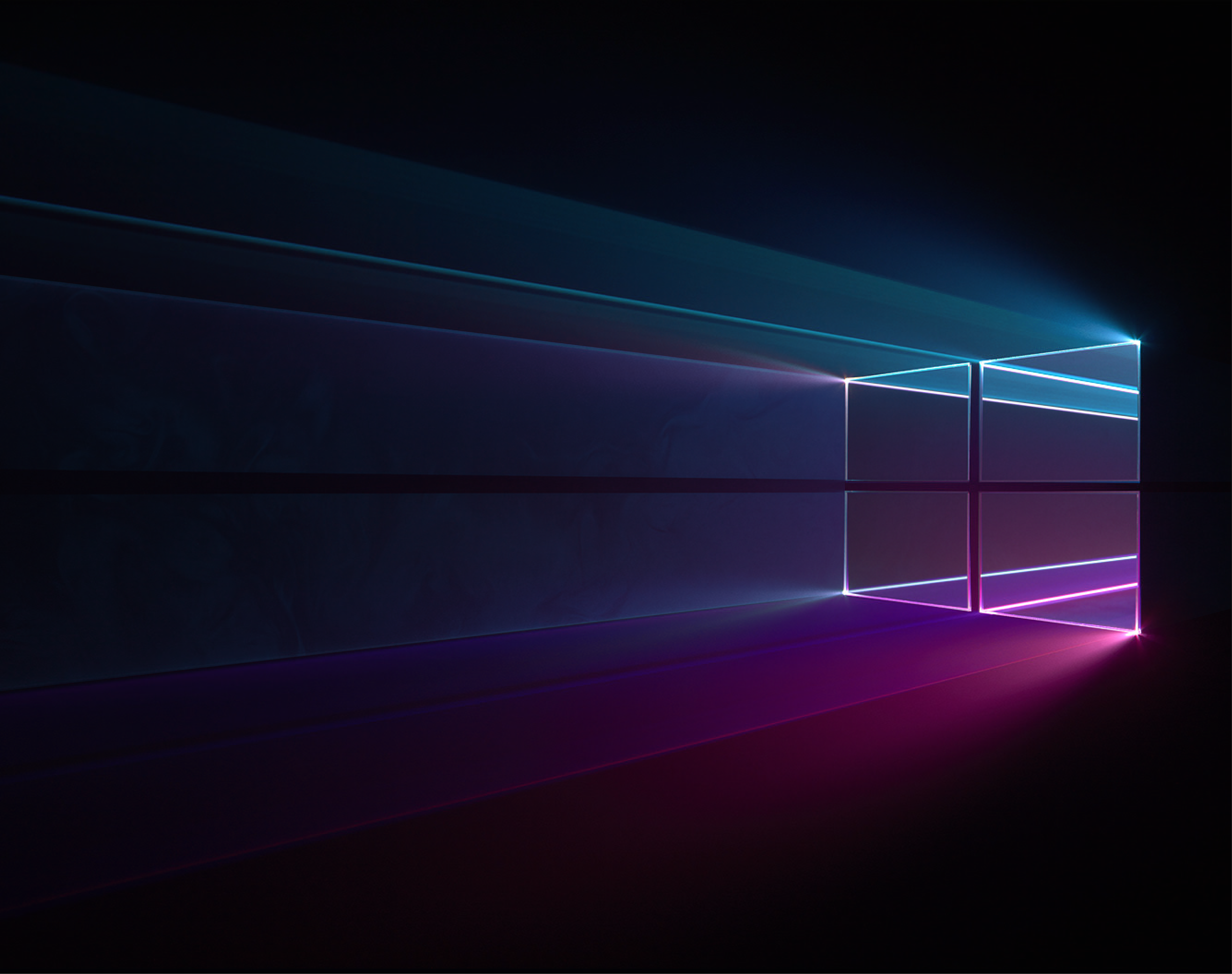 Windows 10 Default Background Black - HD Wallpaper 