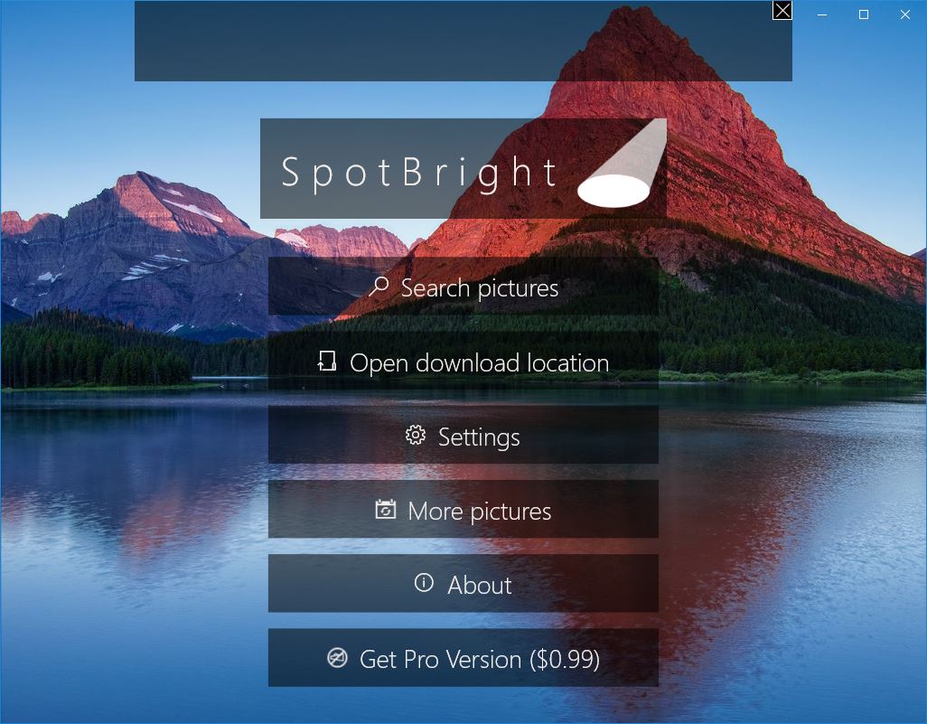 Spotbright Windows App - Windows 10 Spotlight Mountain - HD Wallpaper 