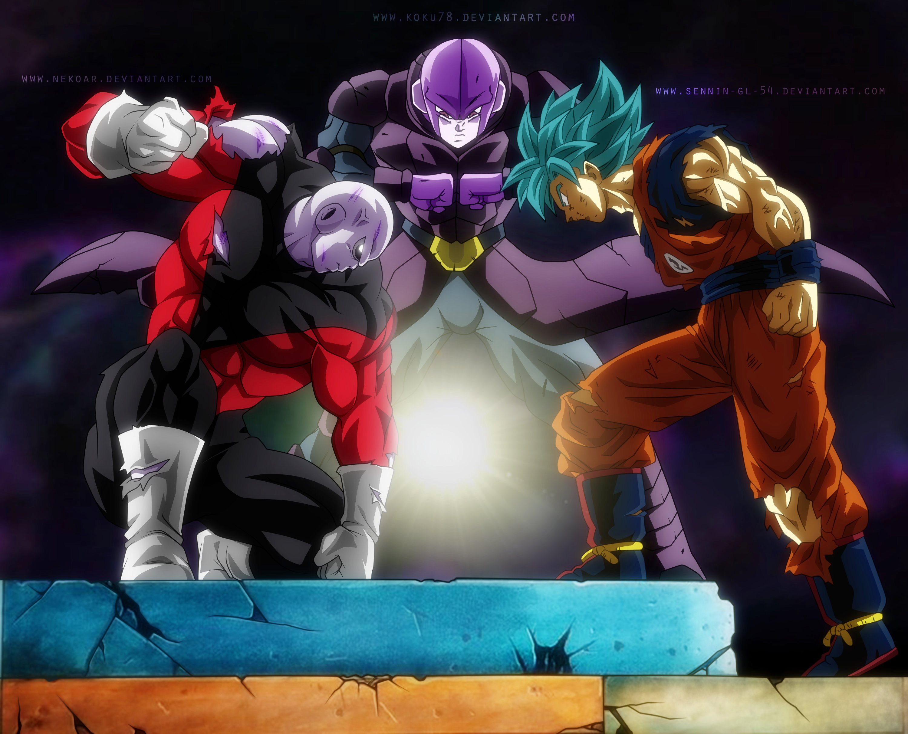 Dragon Ball Super Jiren Hit Goku - HD Wallpaper 