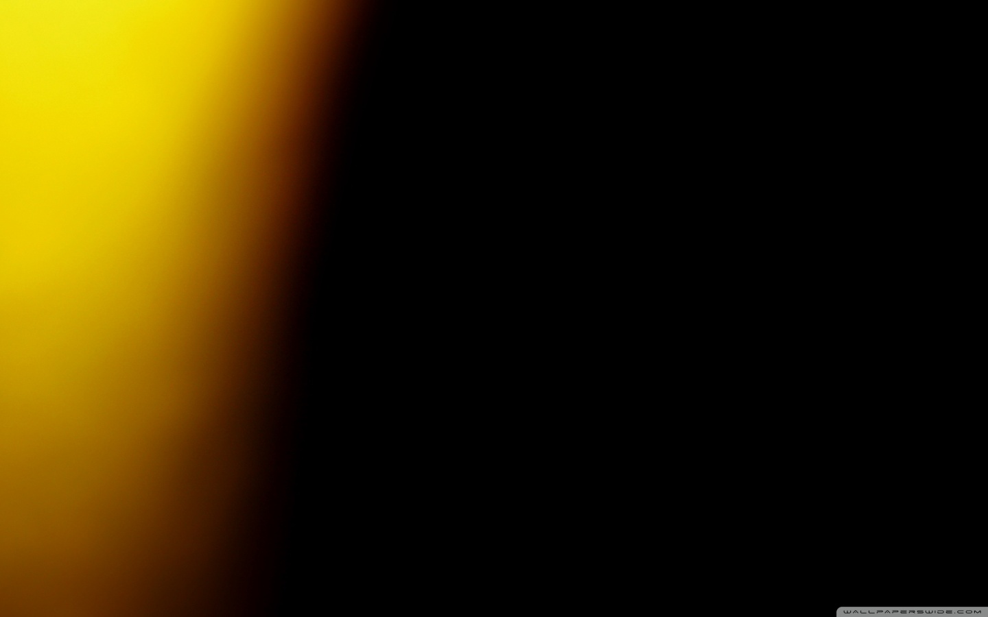 Black Yellow - HD Wallpaper 