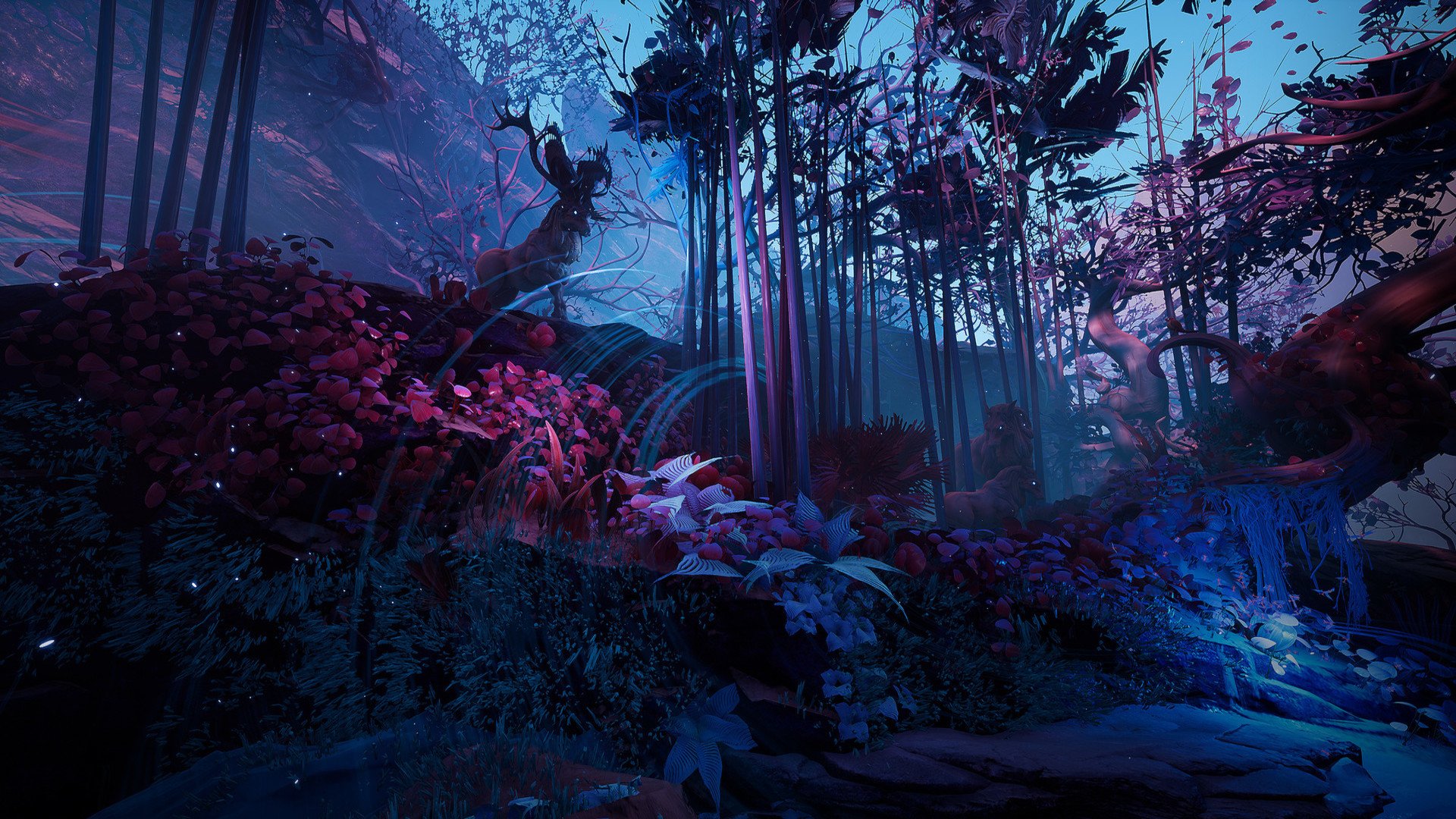 Mystical Forest Concept Art - HD Wallpaper 