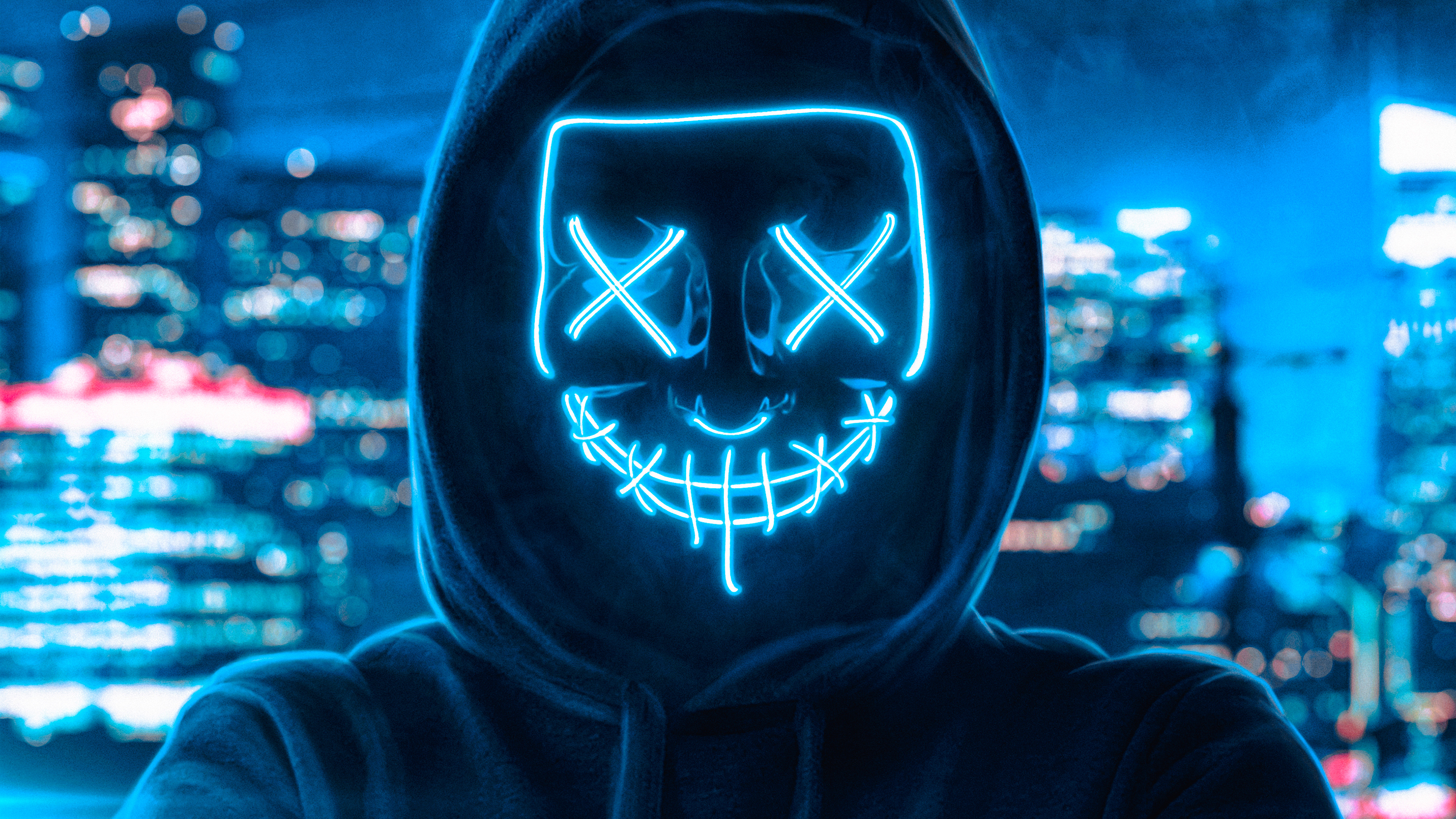 Gambar Anonymous Keren Hd - HD Wallpaper 