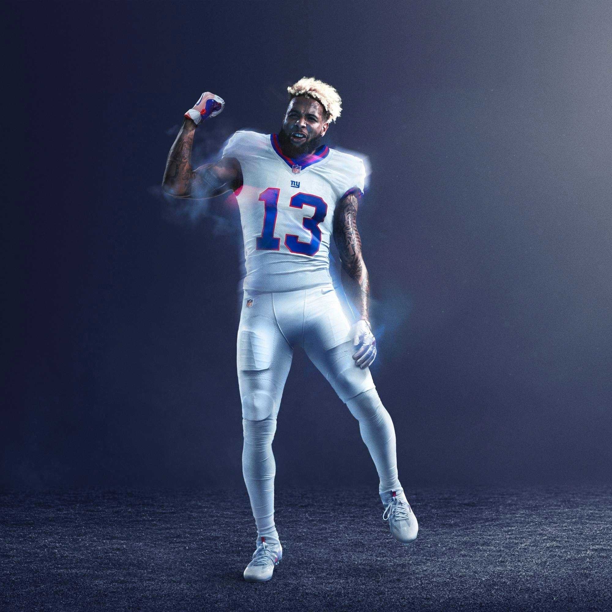 Odell Beckham Jr Hd Wallpaper 
 Data Src Odell Beckham - Odell Beckham Jr Color Rush - HD Wallpaper 