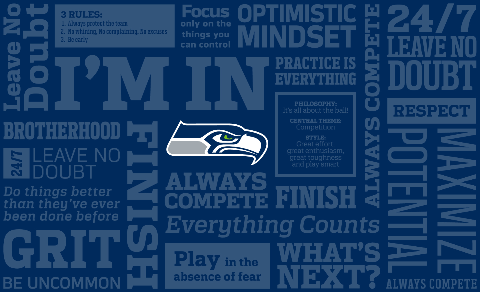 Seahawks Wallpaper For Computer - HD Wallpaper 