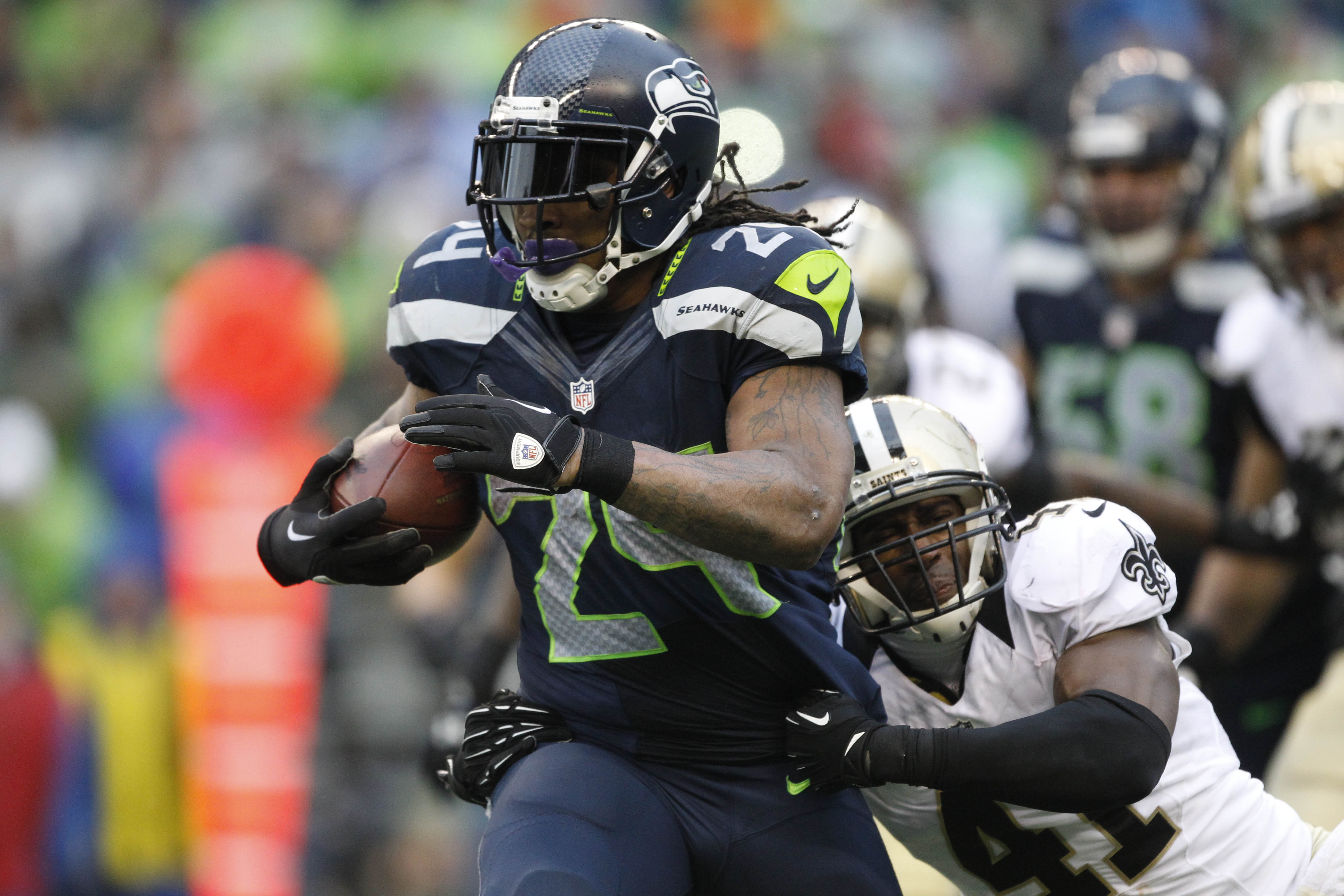 Marshawn Lynch Wallpaper - HD Wallpaper 