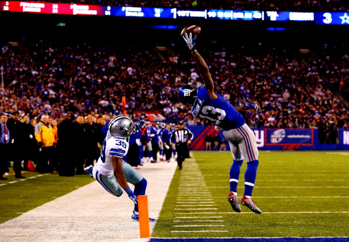 Odell Beckham Jr Wallpaper And Pictures For Desktops - Odell Beckham Jr Catch - HD Wallpaper 