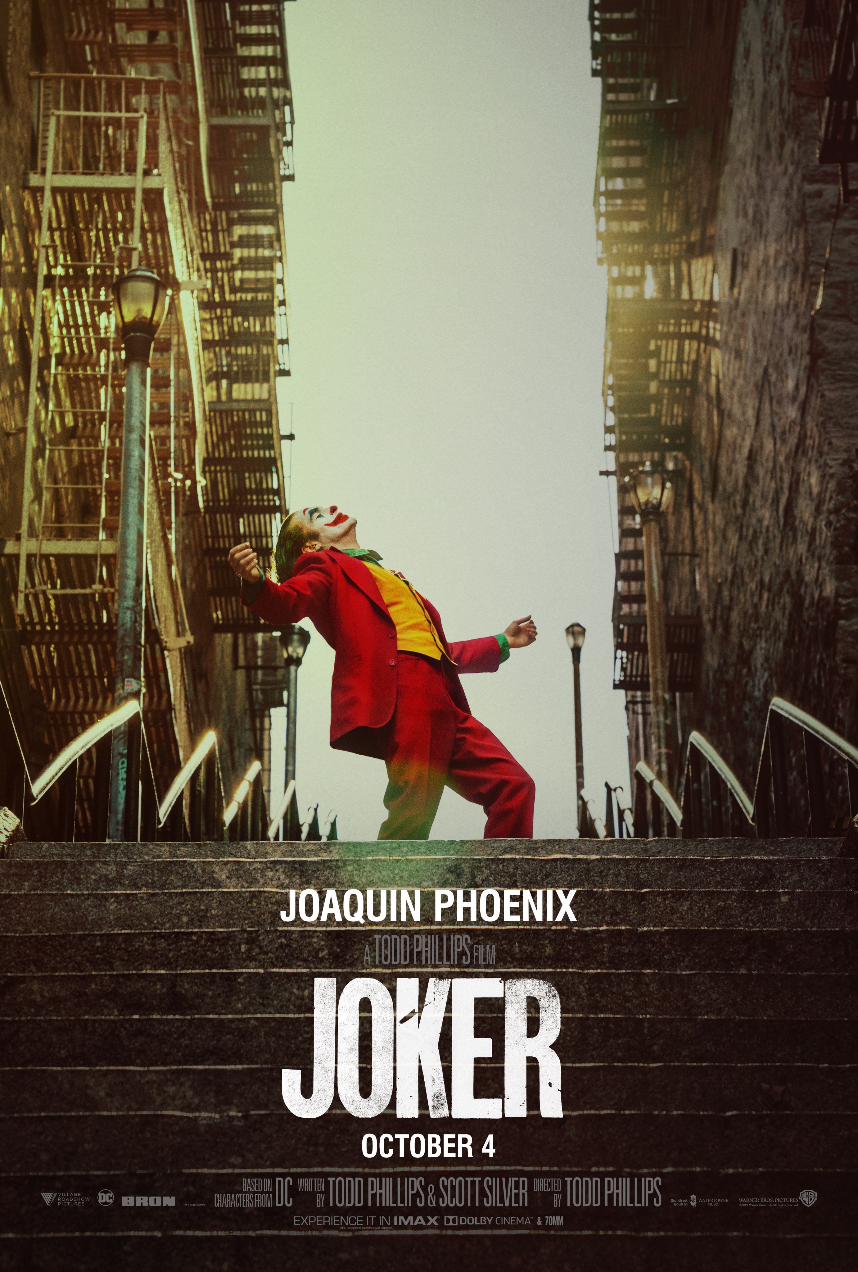 Joker Movie Poster 2019 - HD Wallpaper 