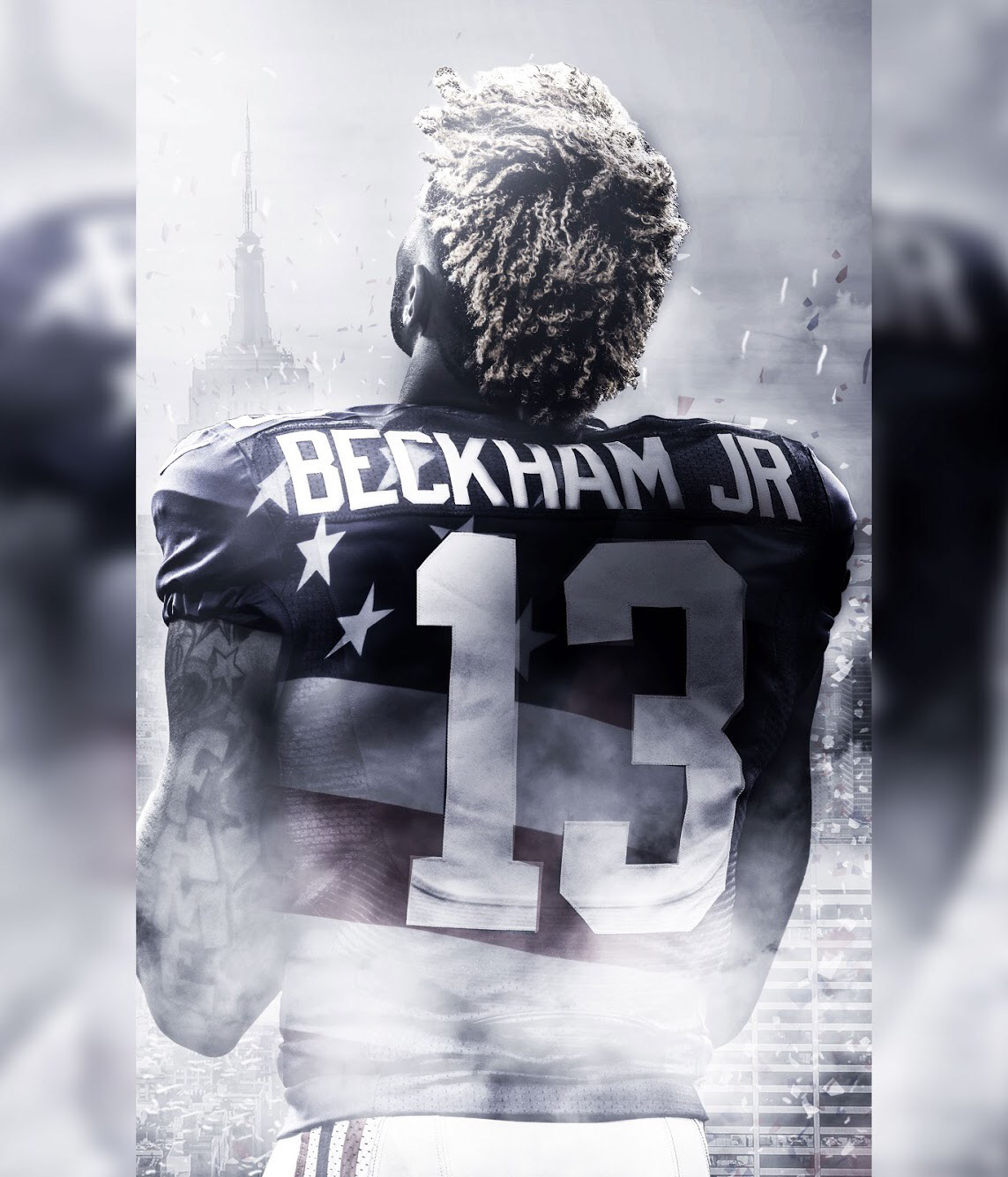 Odell Beckham Jr Wallpaper On Behance - Odell Beckham Jr Wallpaper Usa - HD Wallpaper 