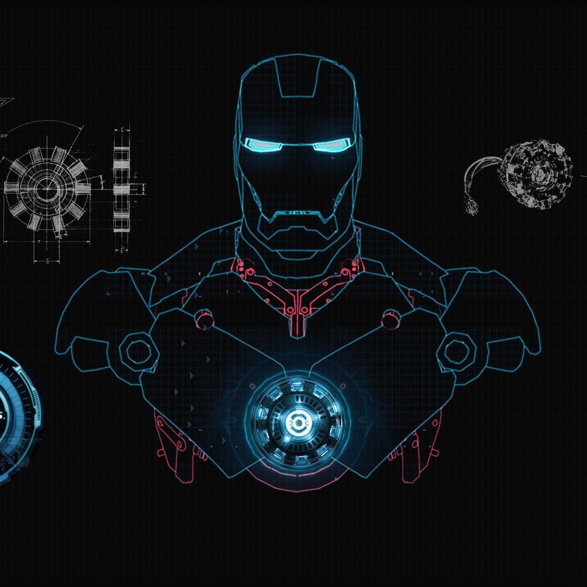 Iron Man Wallpaper Jarvis - Iron Man Wallpaper Windows 10 - HD Wallpaper 