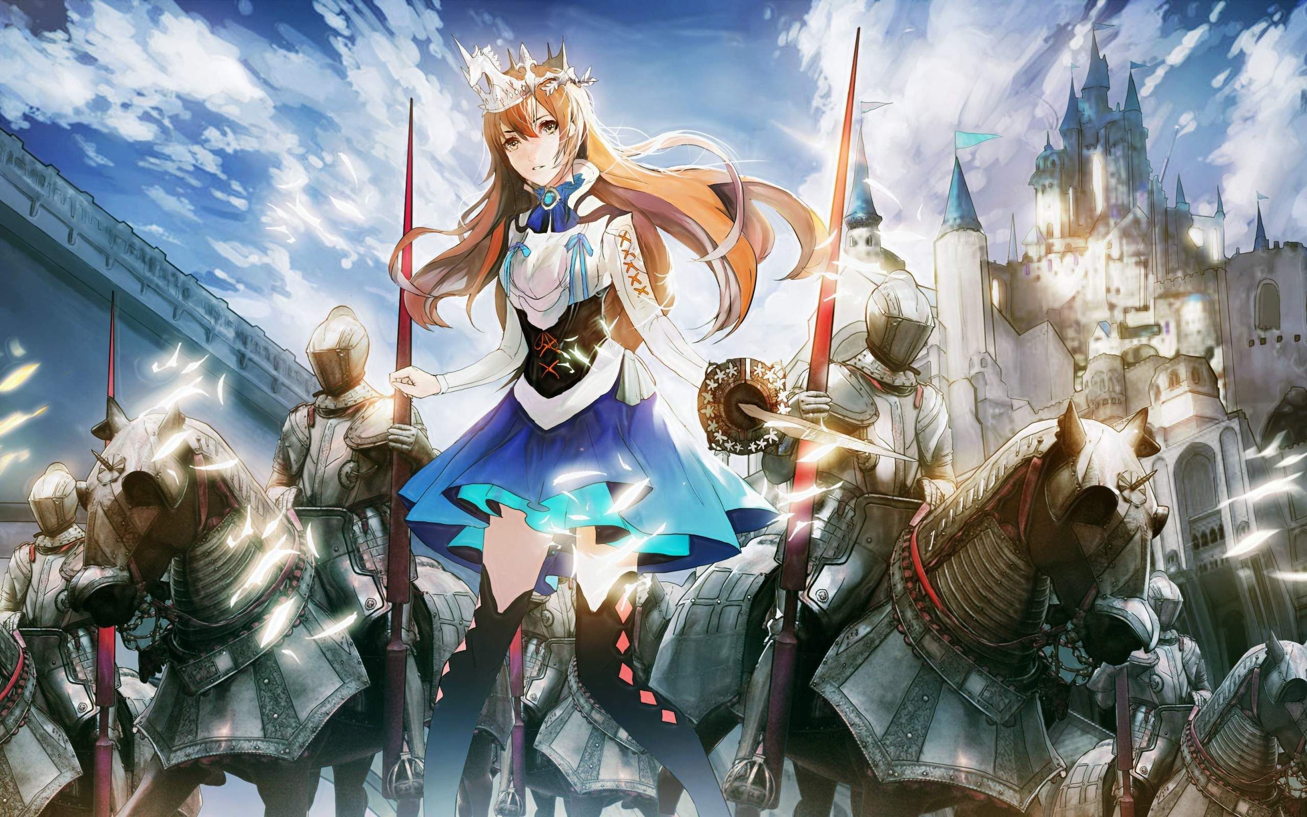 Anime Wallpaper Knight - HD Wallpaper 