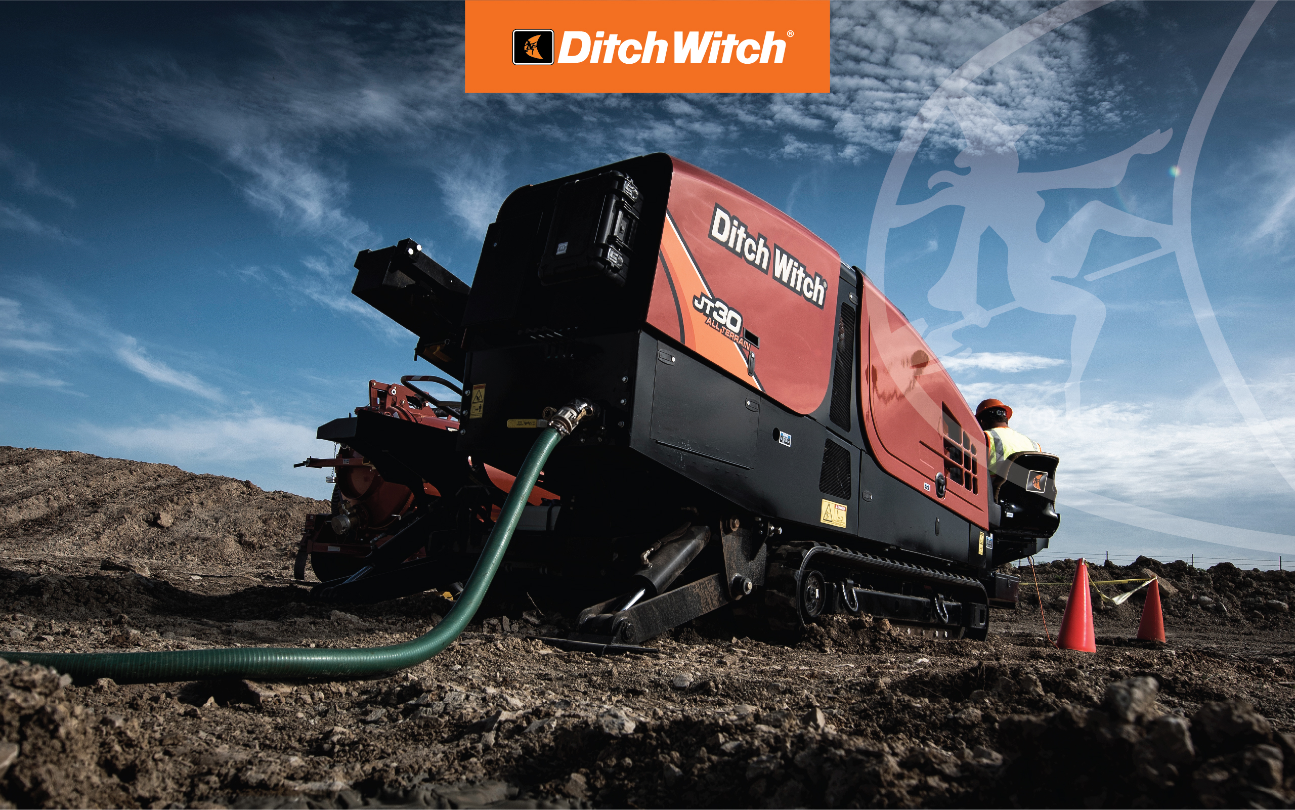 Ditch Witch Desktop Background - HD Wallpaper 