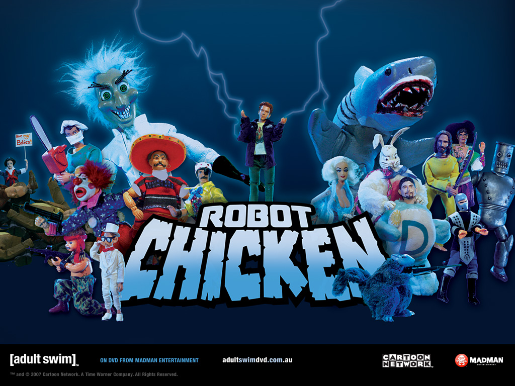Robot Chicken Main Characters - HD Wallpaper 