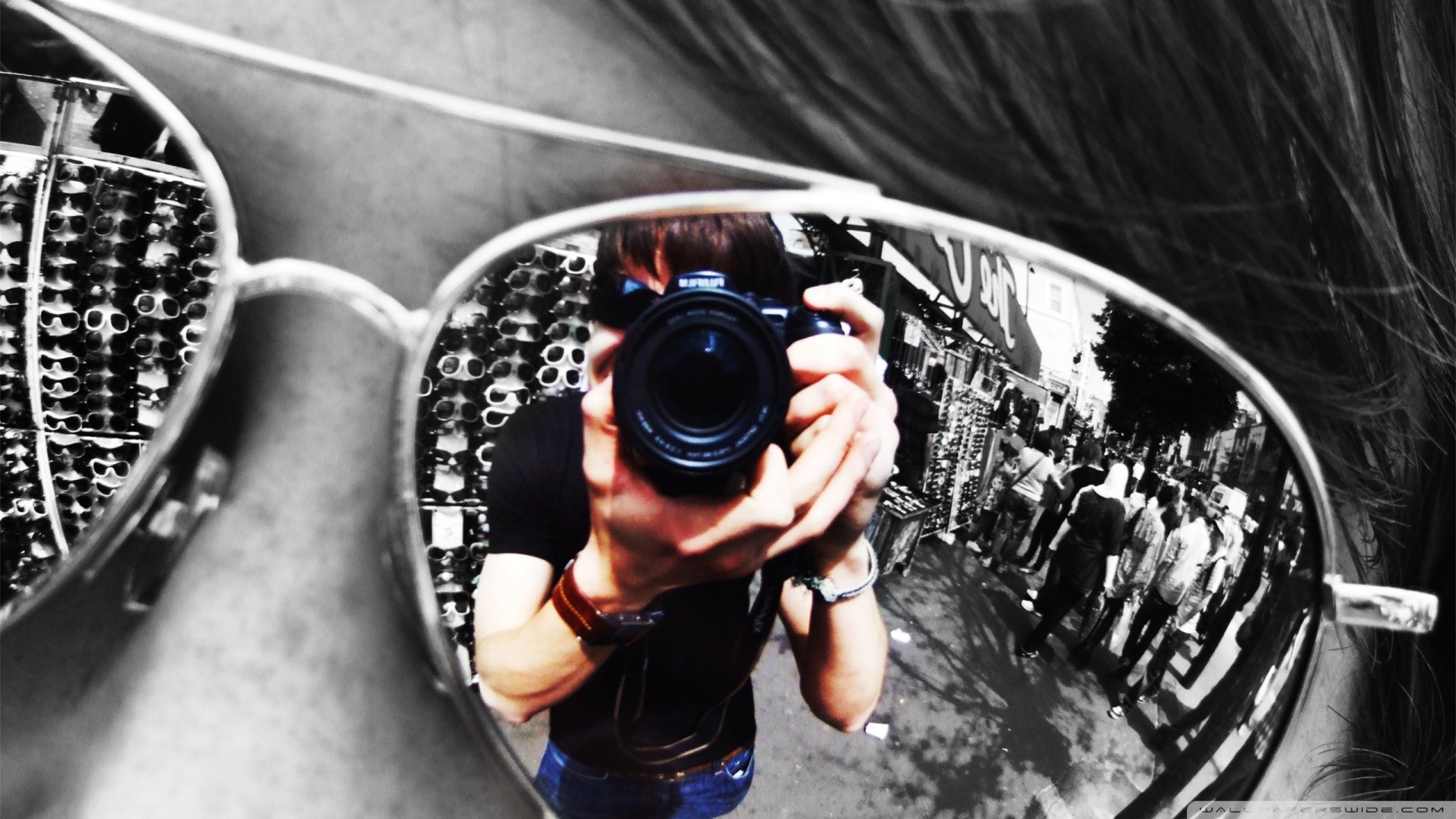 Sunglasses - Photography Reflections In Sunglasses - HD Wallpaper 