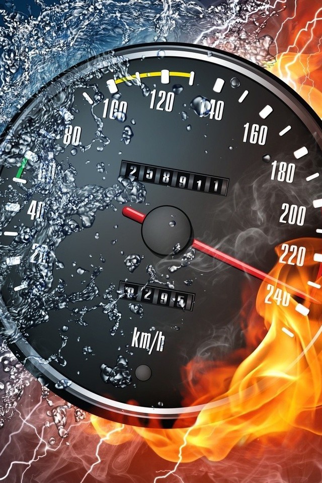 Speedometer Wallpaper For Android - 640x960 Wallpaper 
