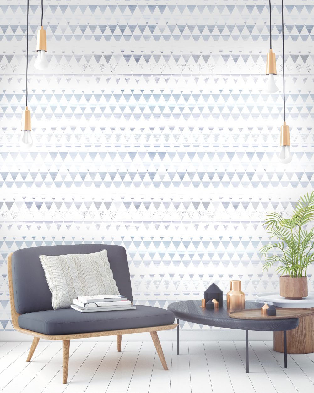 Scandinavian Wallpaper - Scandinavian Bedroom - HD Wallpaper 