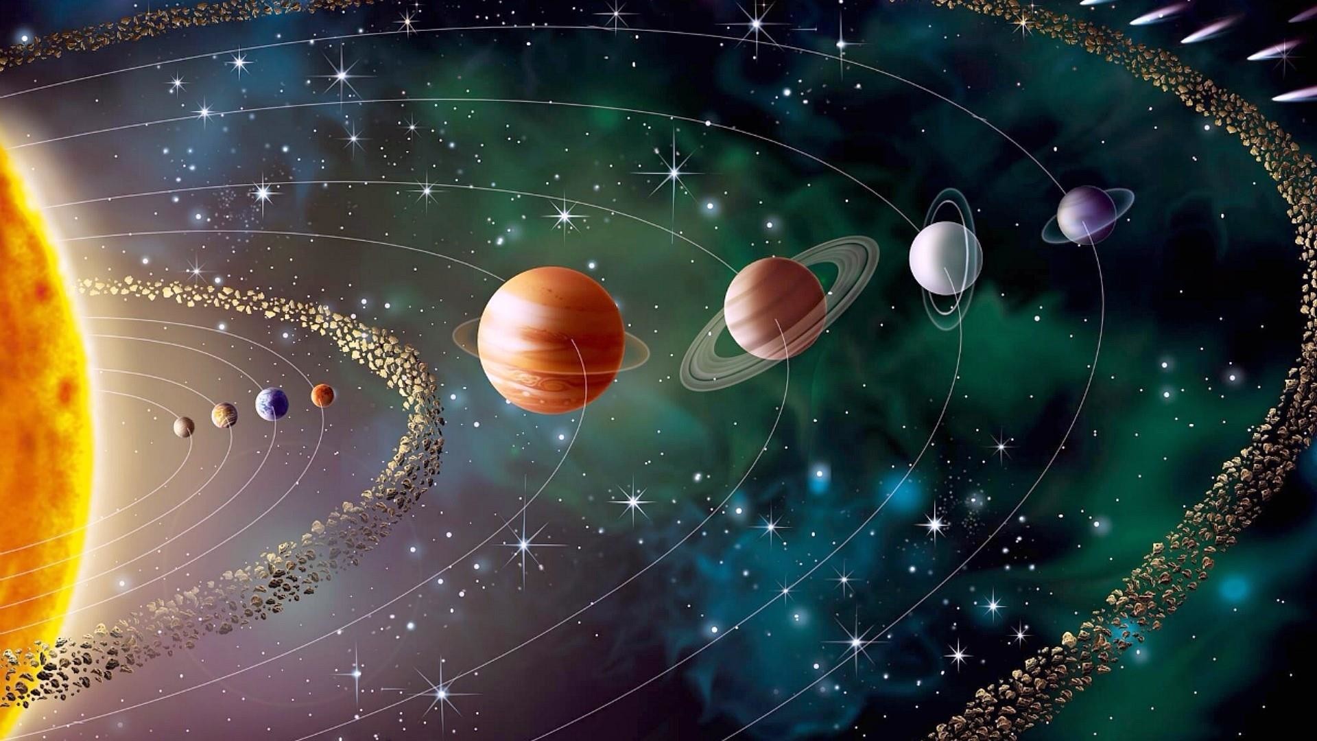 1920x1080, Wallpaper From Space Category - Solar System Our Galaxy - HD Wallpaper 