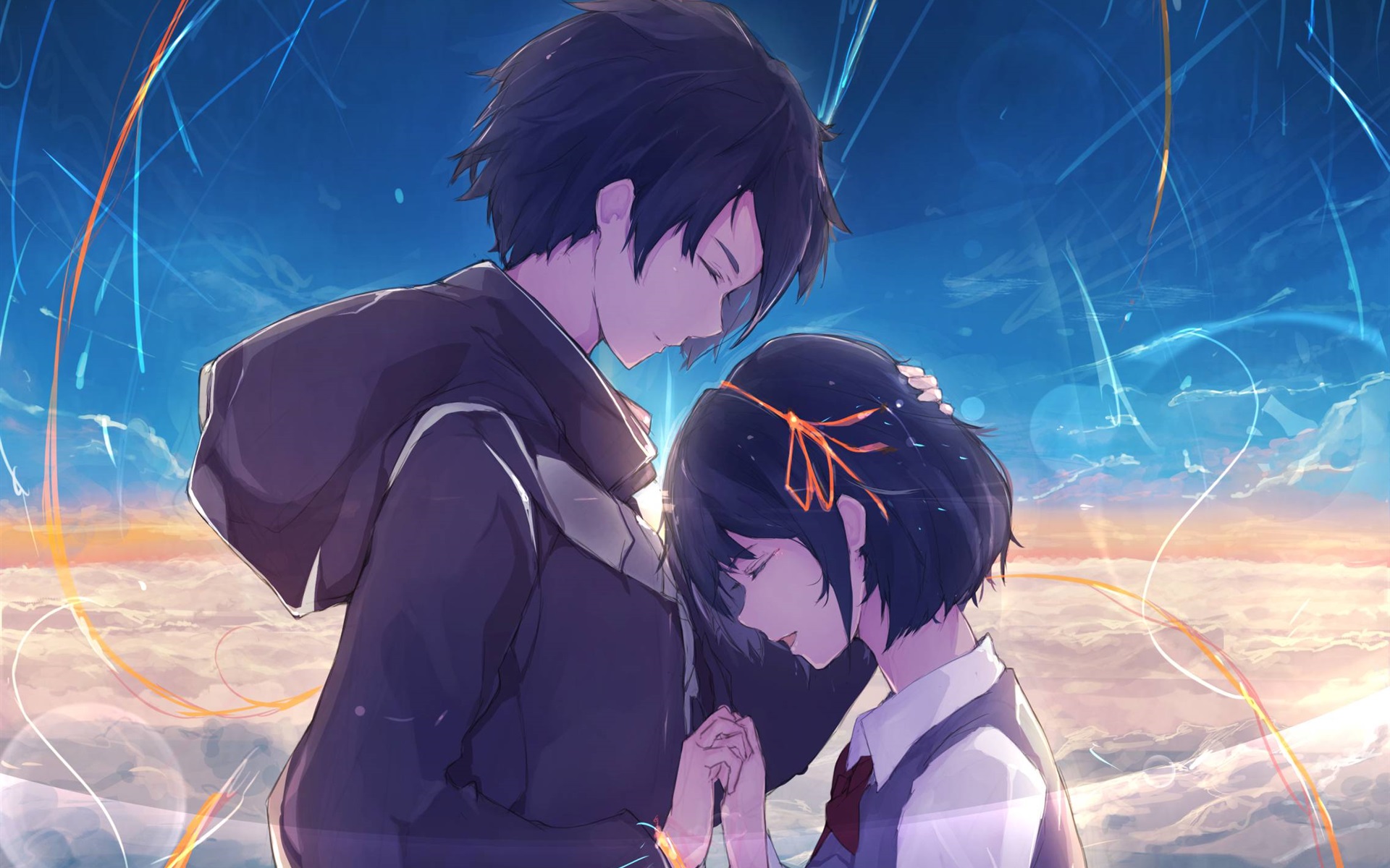 Taki Your Name Anime - HD Wallpaper 