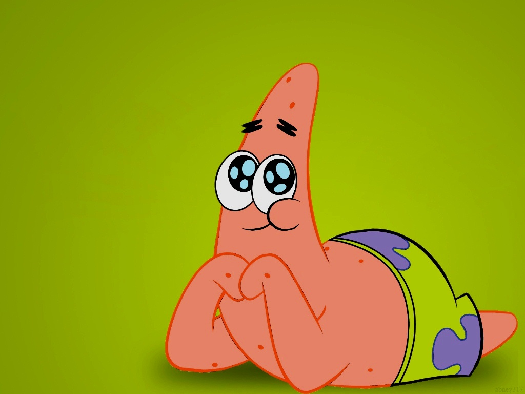 Patrick Wallpaper - Patrick Star Cute Face - HD Wallpaper 