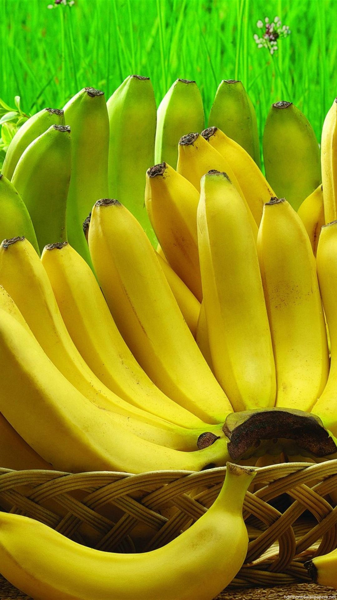 Banana Wallpaper Iphone Resolution - Iphone Fruits Hd Wallpapers 1080p - HD Wallpaper 
