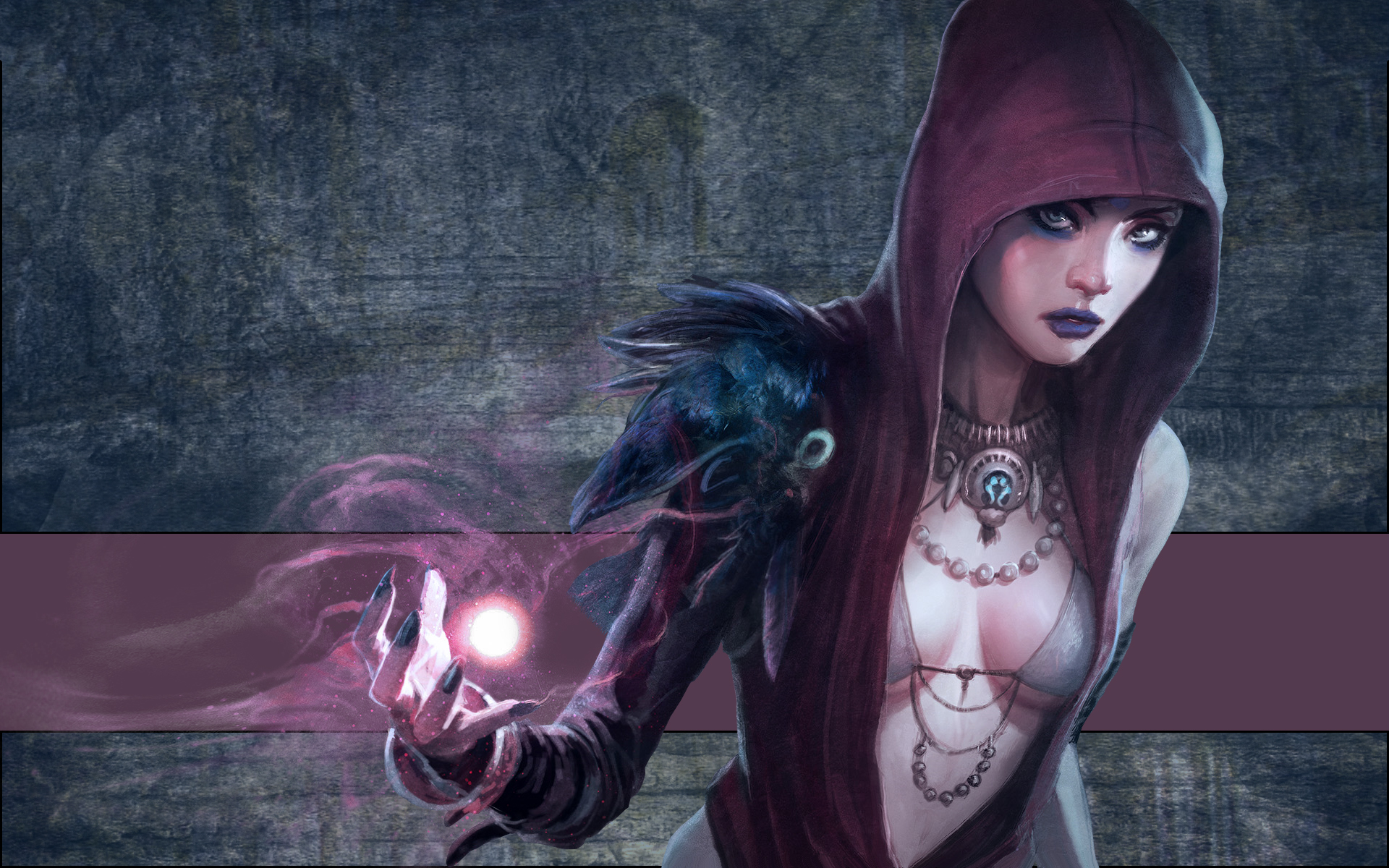 Morrigan Dragon Age Hood - HD Wallpaper 