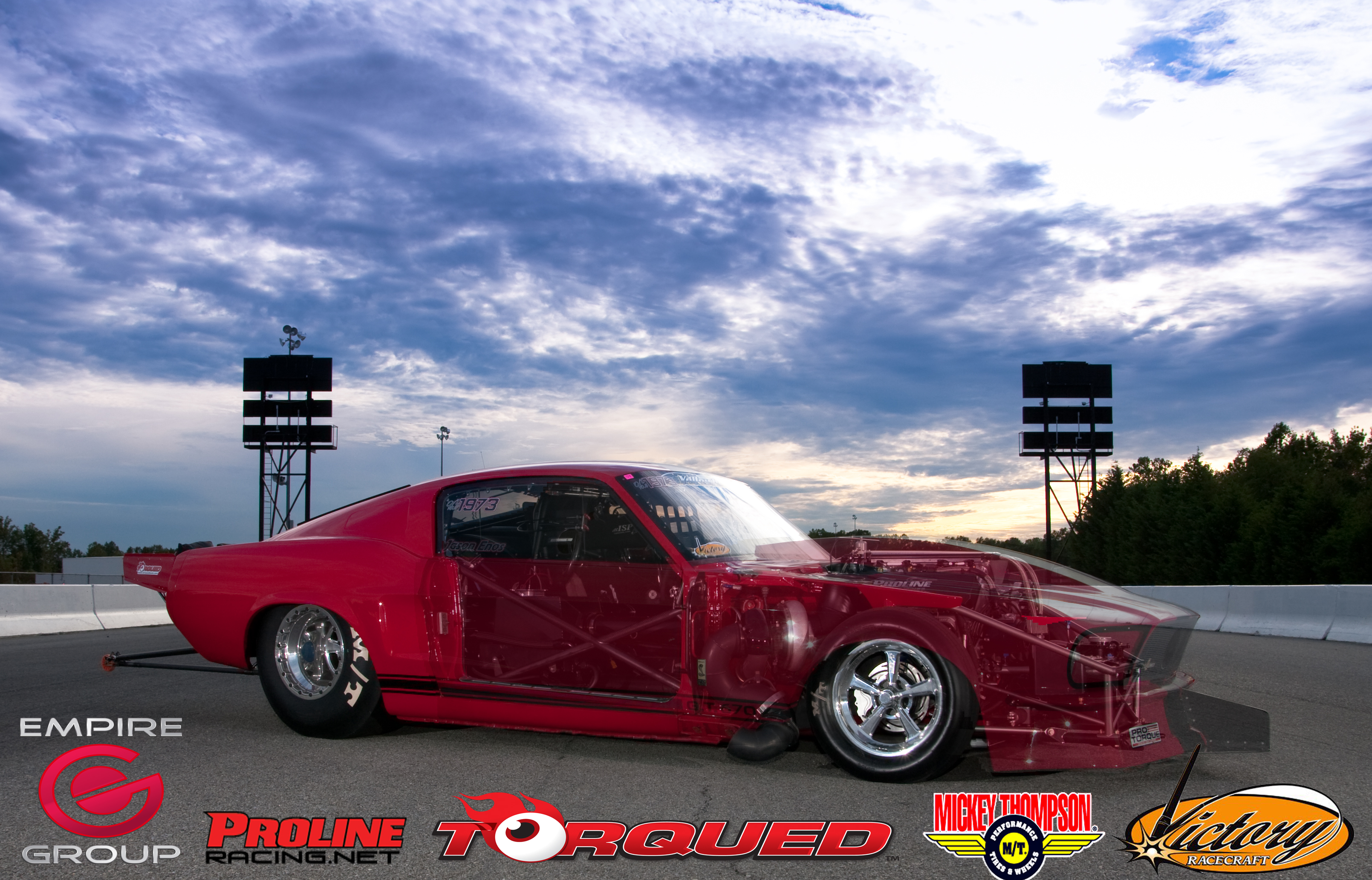 Outlaw 10.5 Drag Car - HD Wallpaper 