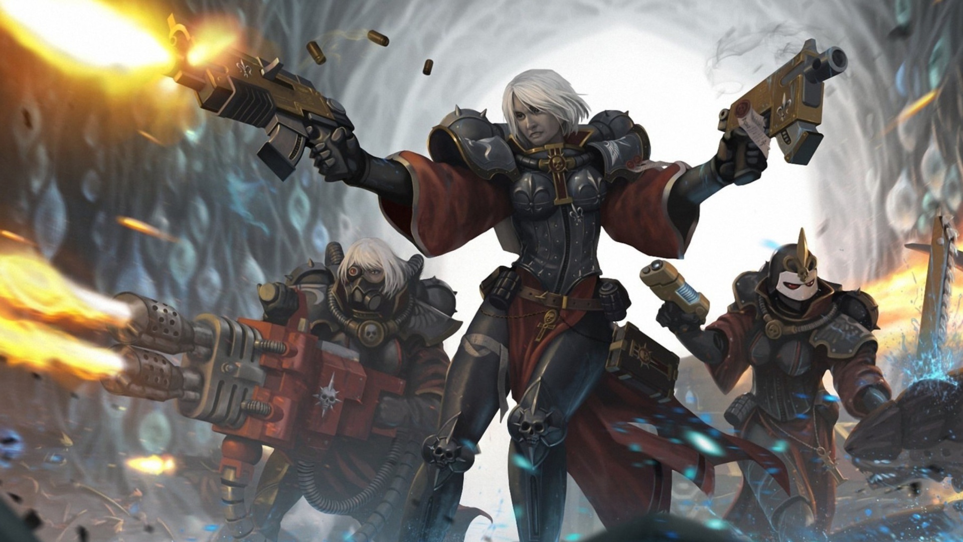 Blood For The Blood God Skulls - HD Wallpaper 