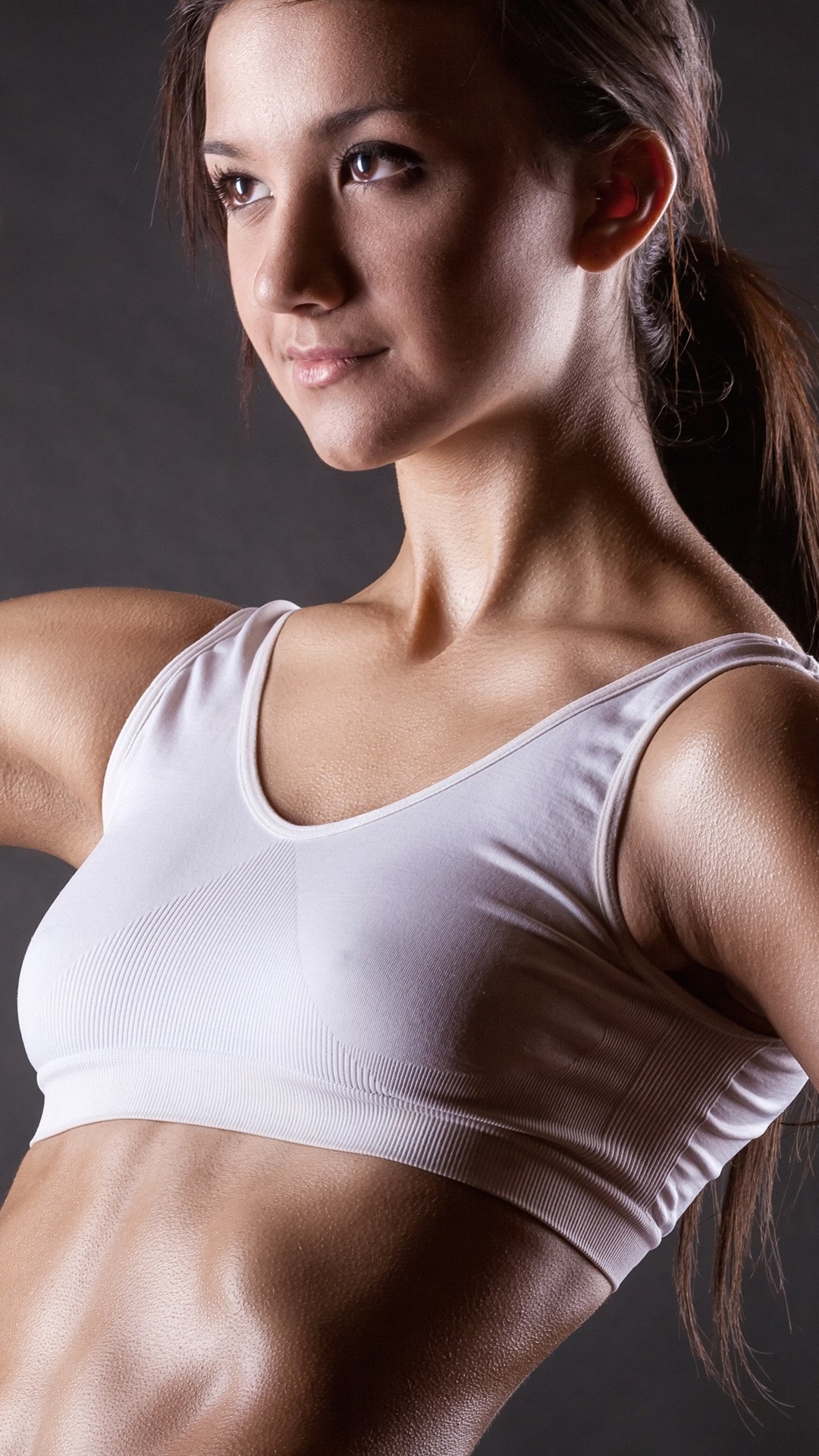 Iphone Wallpaper Workout, Sexy Girl - Mujeres Que Consumen Proteinas - HD Wallpaper 